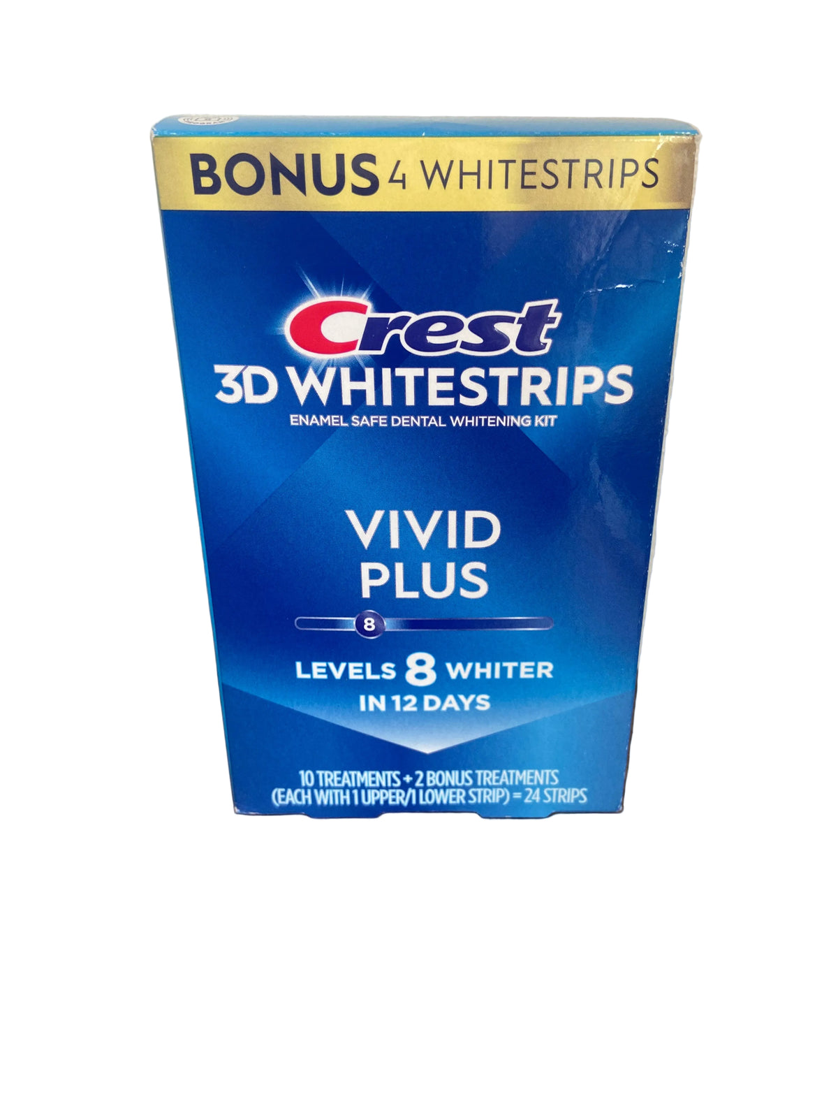 Crest vivid plus whitening strips