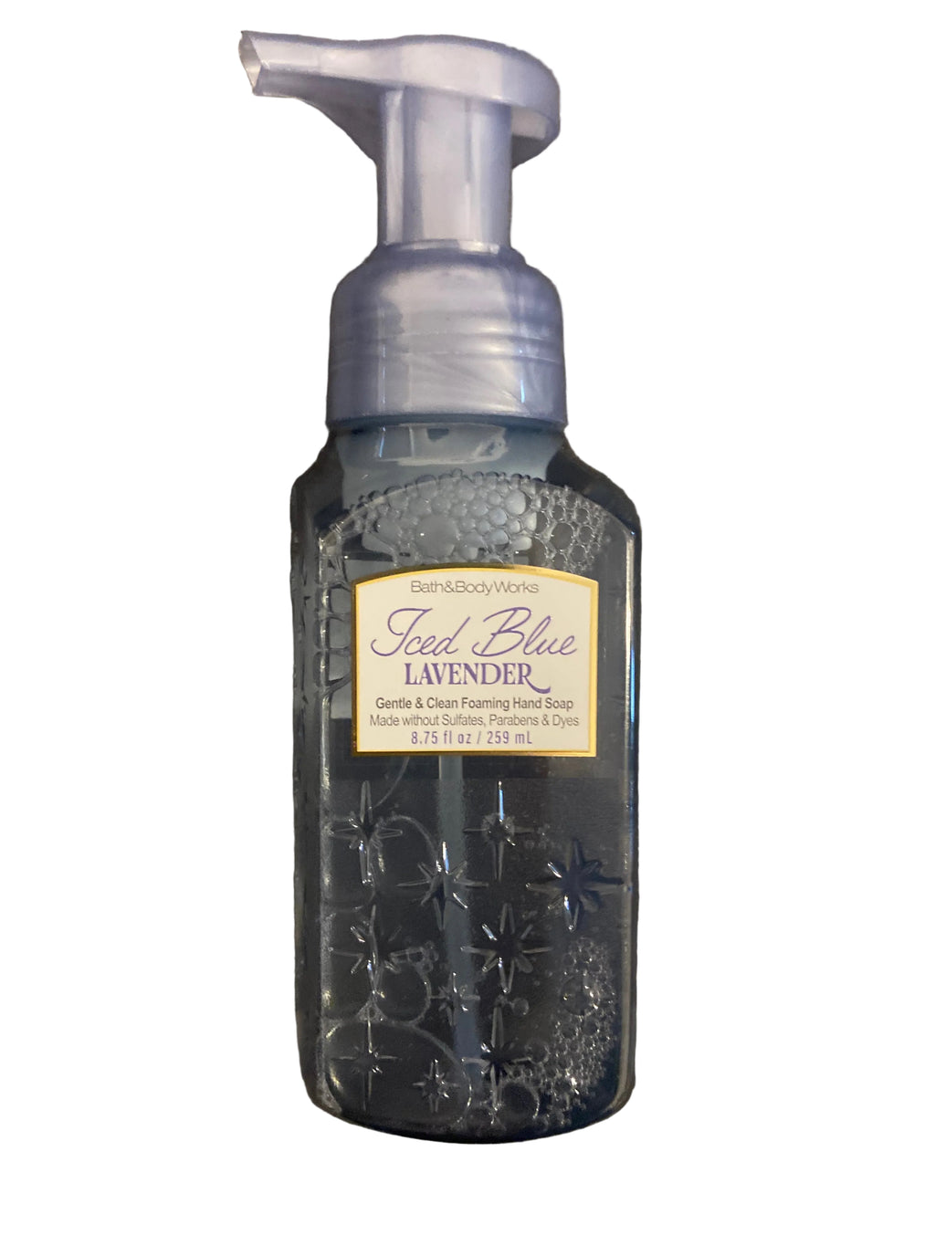 Bath & body works iced blue lavender foaming hand soap