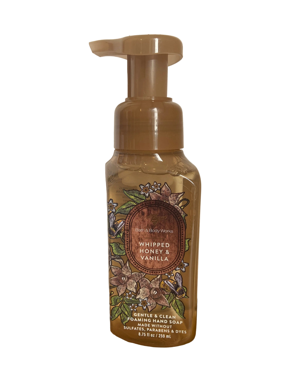 Bath & body works whipped honey and vanilla foaming hand soap