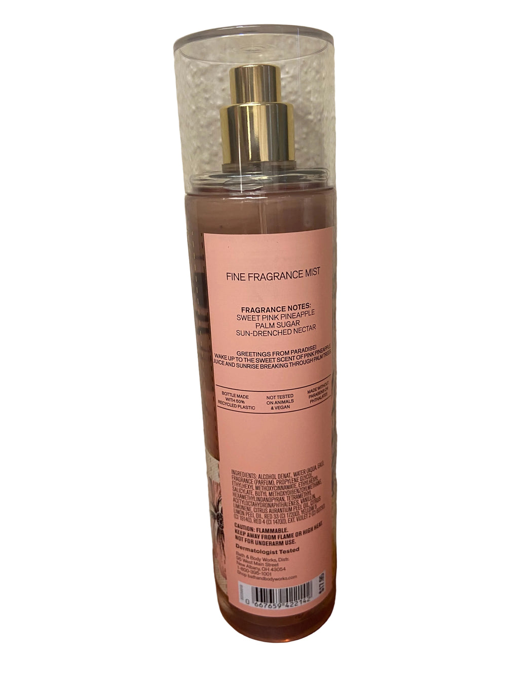 Bath & body works Costa Rica Pink pineapple sunrise body mist