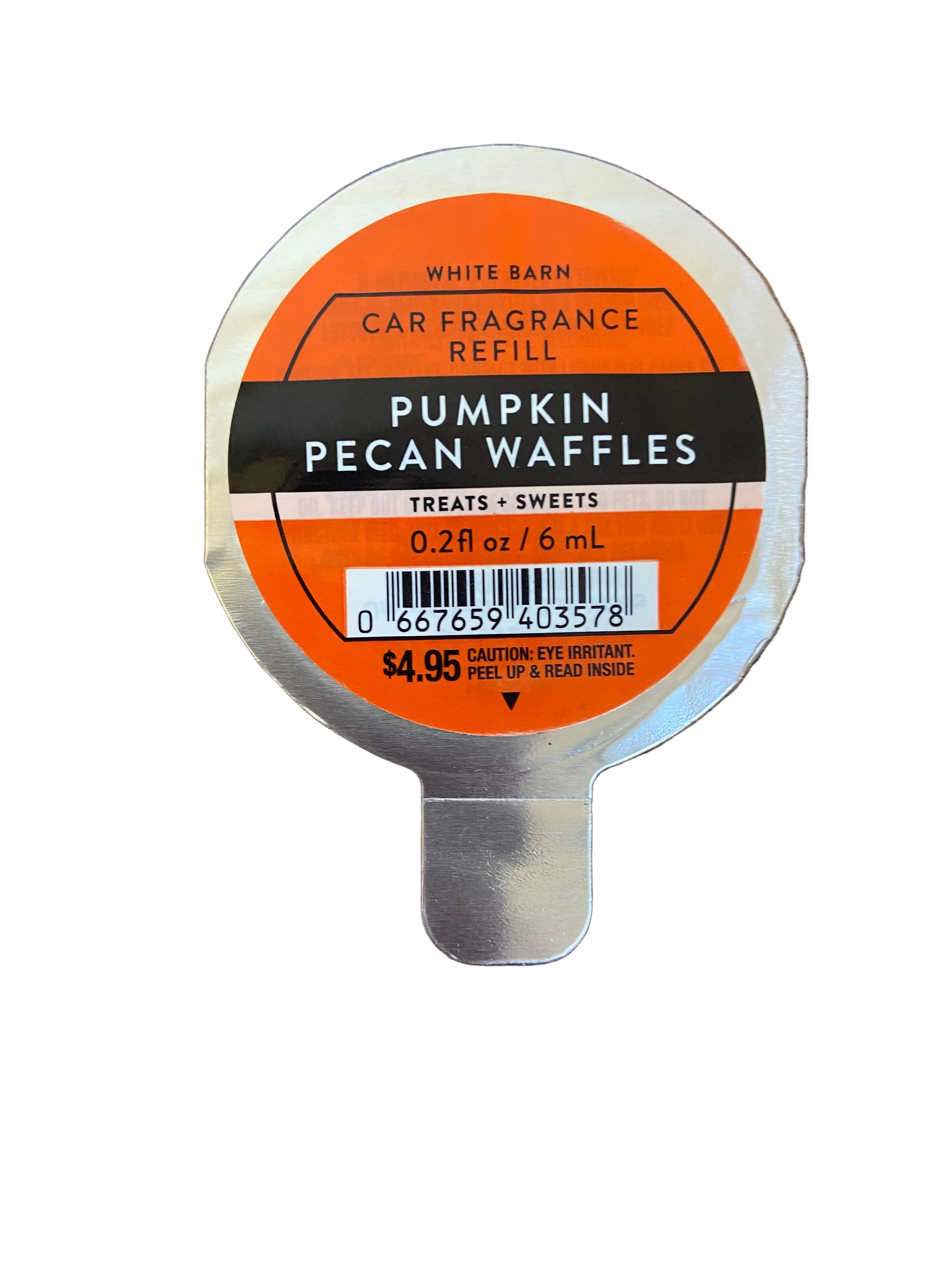 Bath & body works pumpkin pecan waffles car fragrance refill