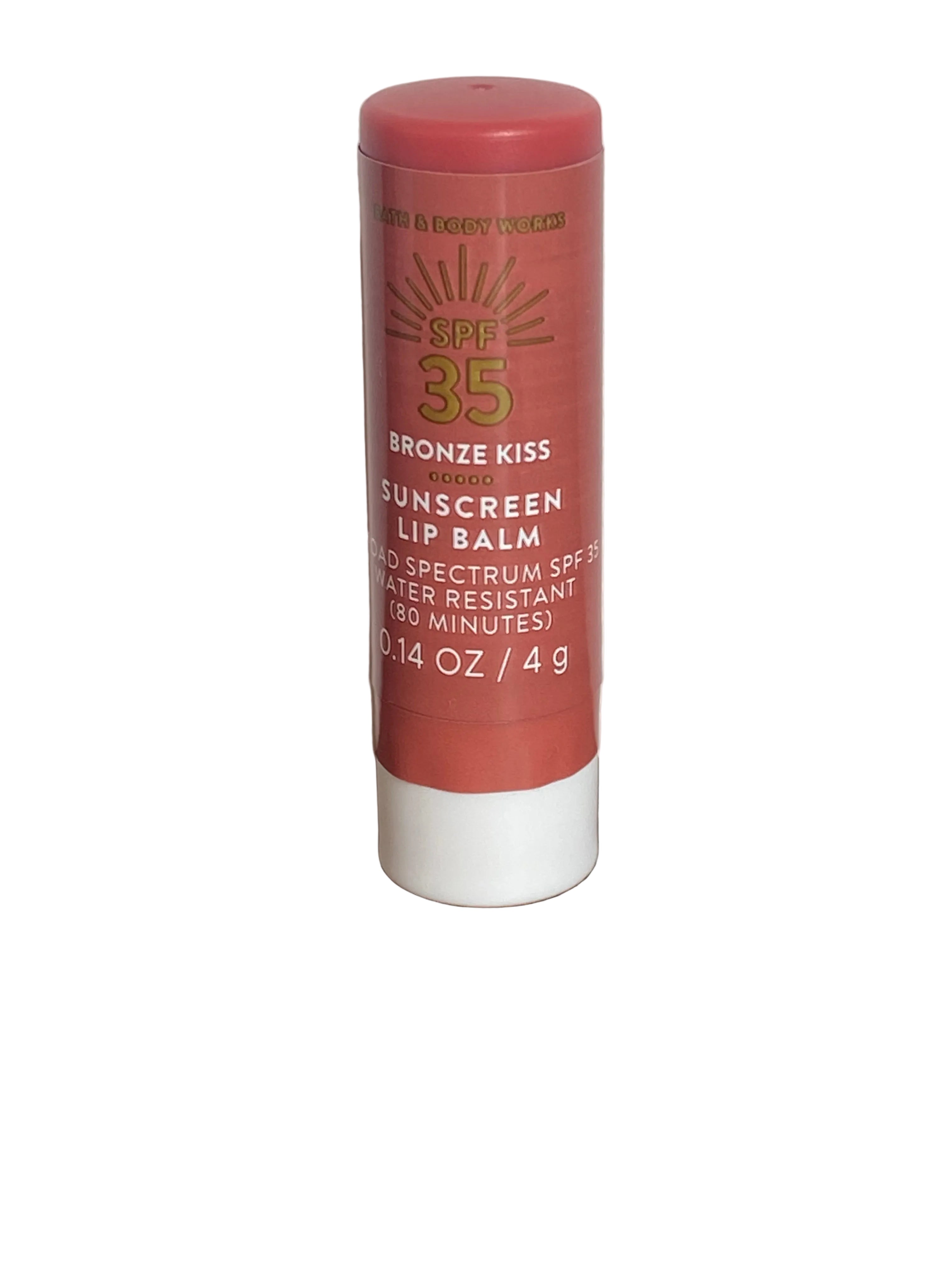 Bath & Body Works Bronze kiss sunscreen lip balm SPF 35