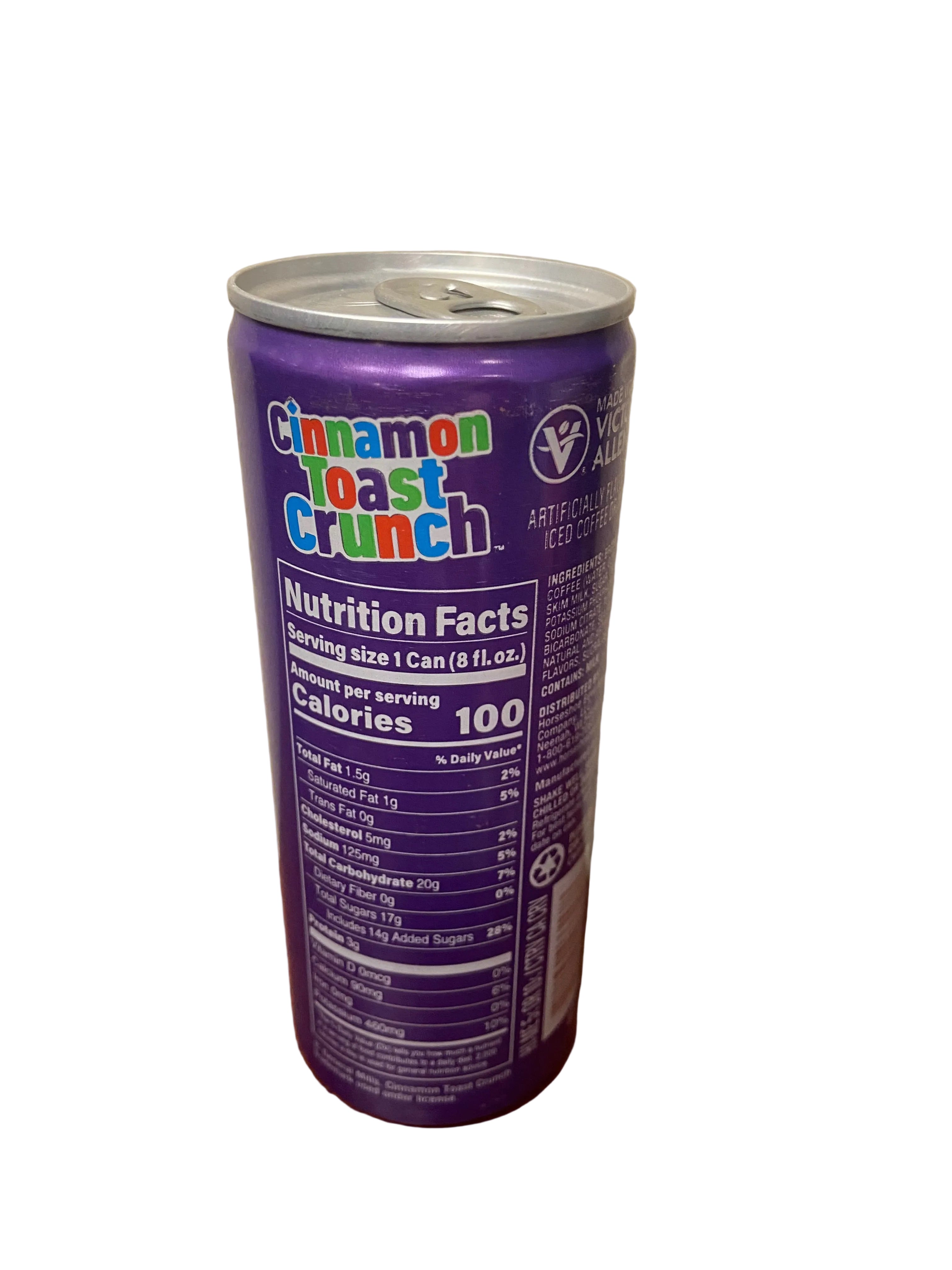 Cinnnamon toast crunch iced coffee can 237ml