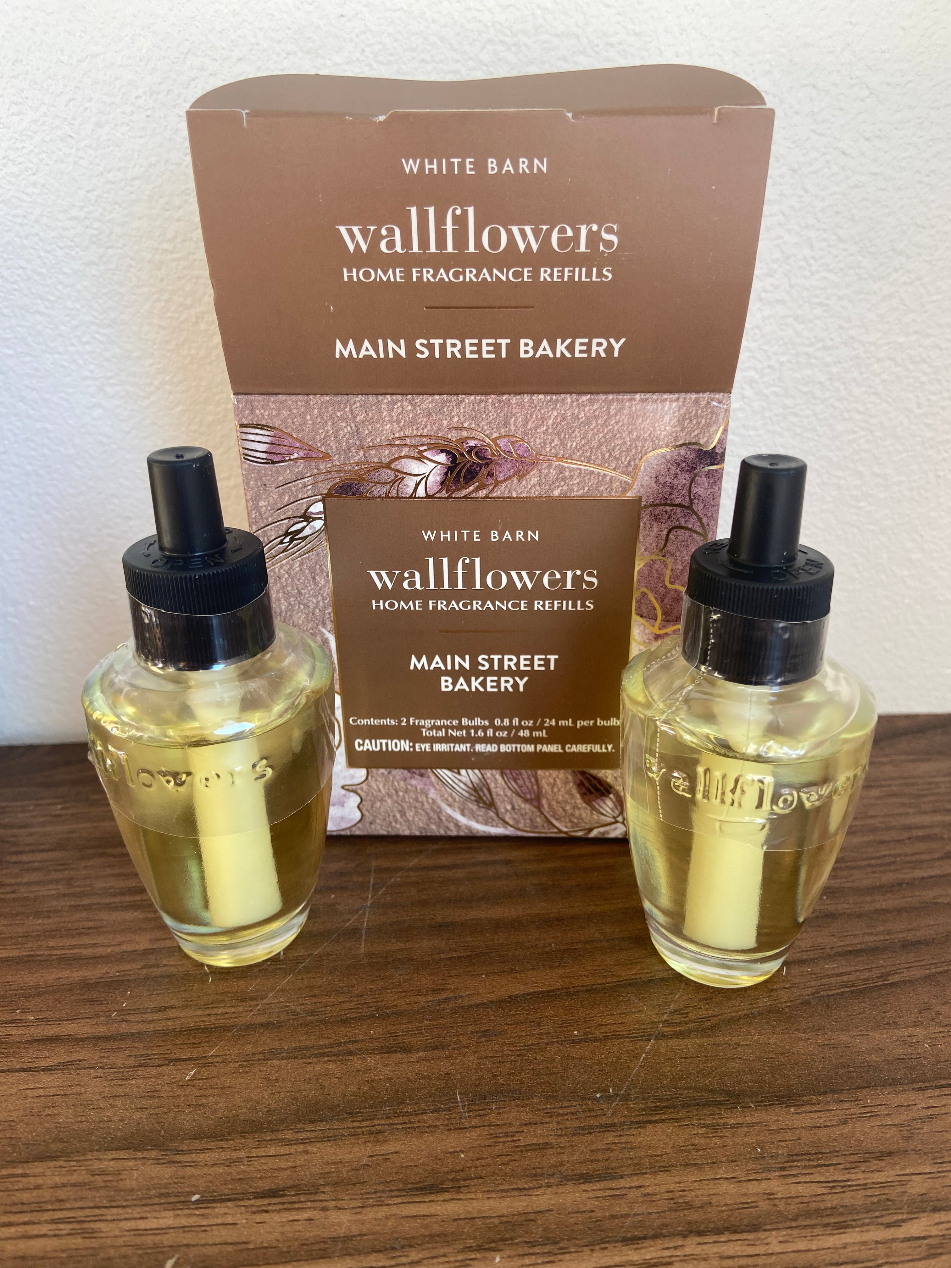 Bath & body works Main Street bakery wallflower refill duo pack