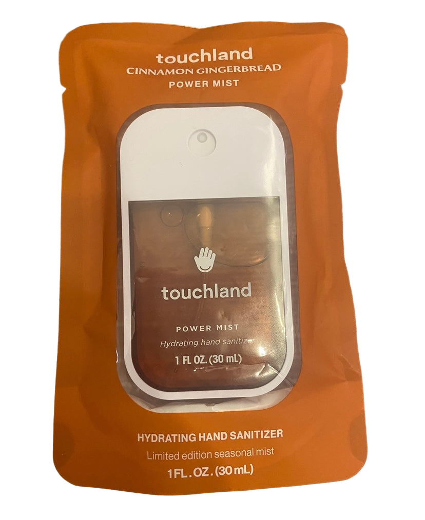 Touchland cinnamon gingerbread hand sanitizer