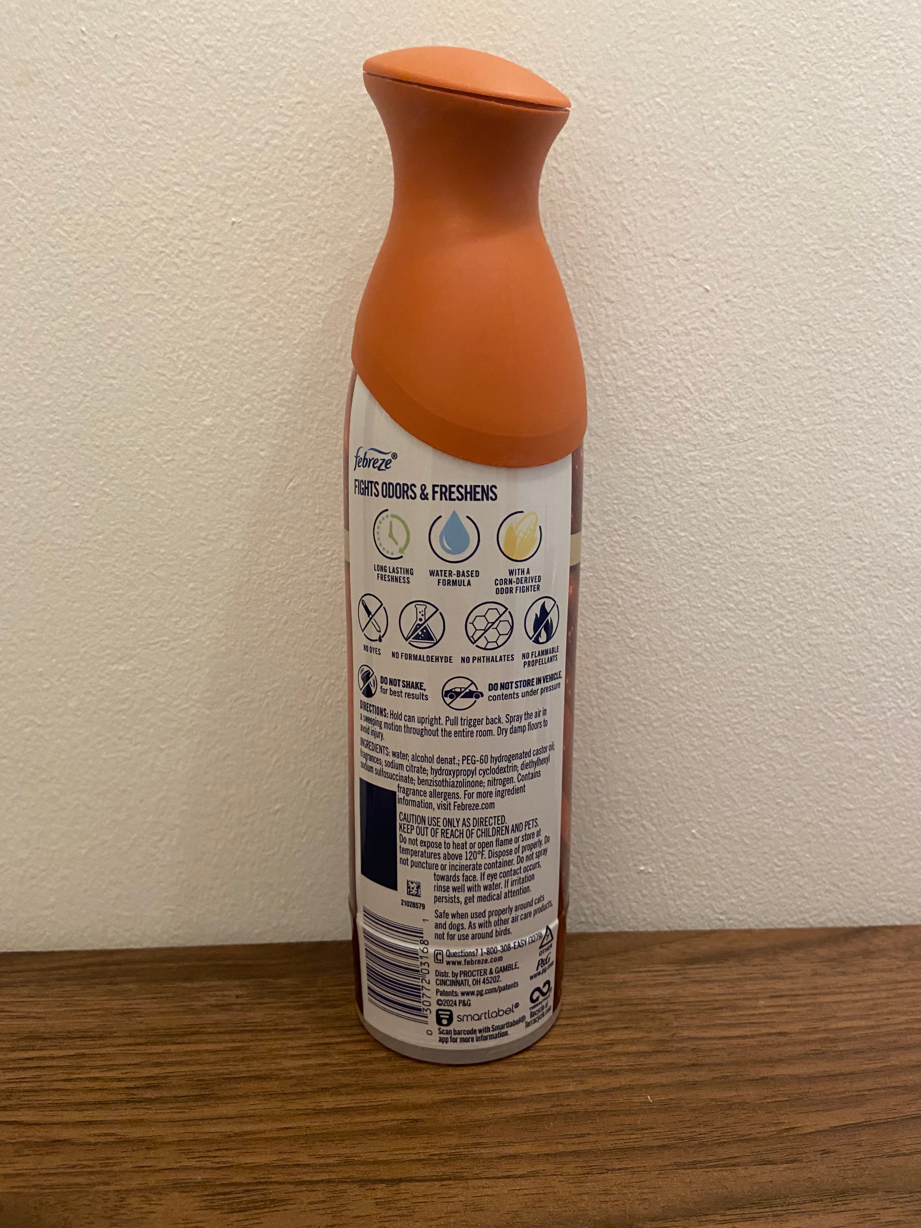 Febreze Pumpkin roll air freshener