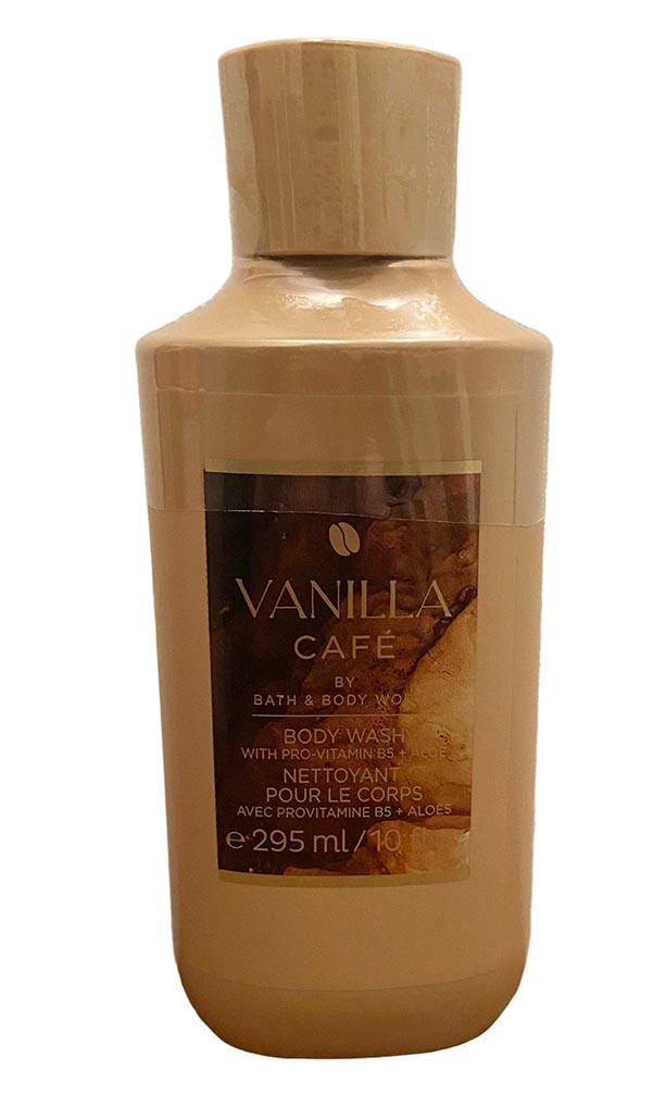 Bath & body works vanilla cafe body wash