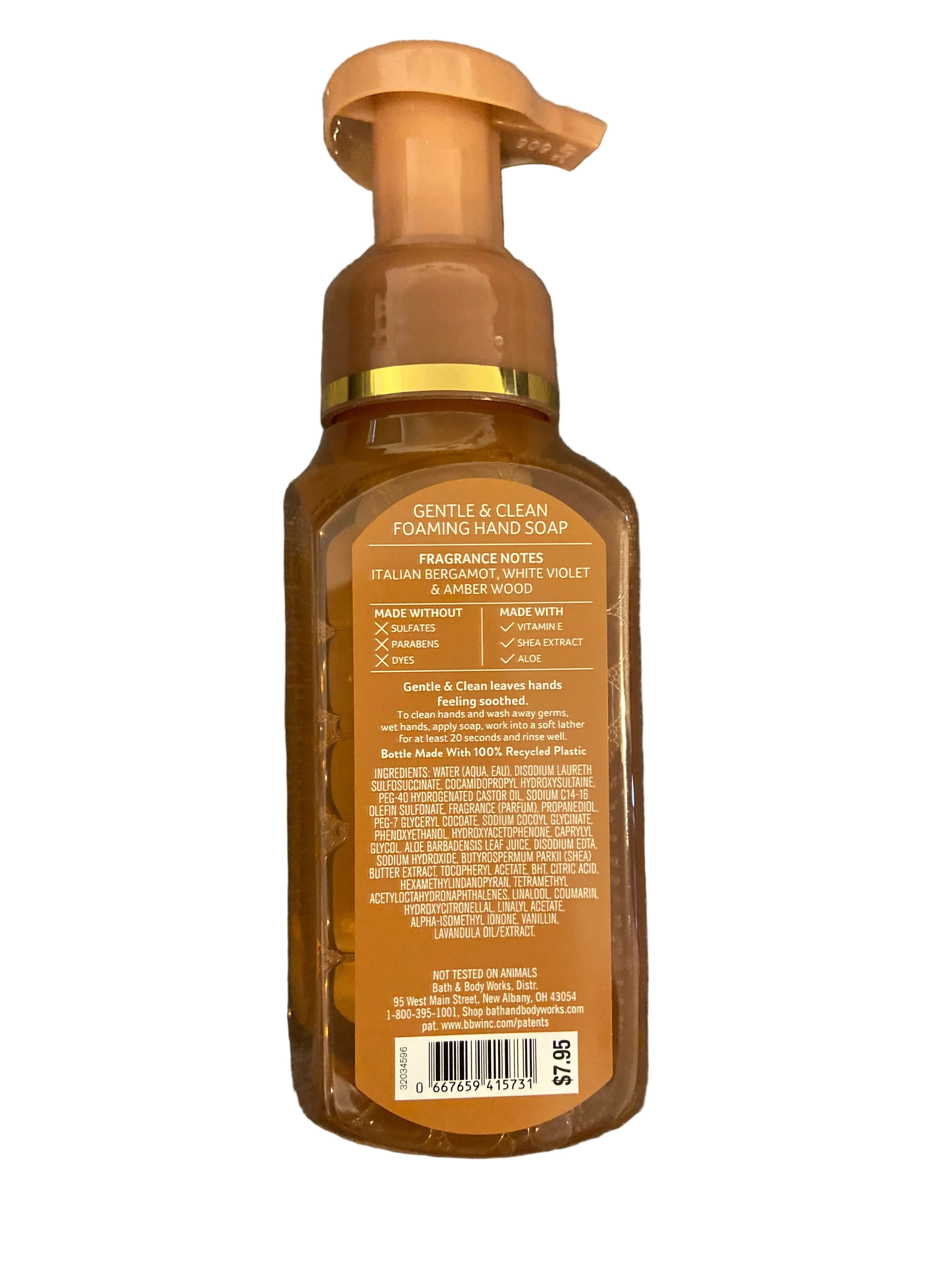 Bath & body works sunwashed santal foaming hand soap