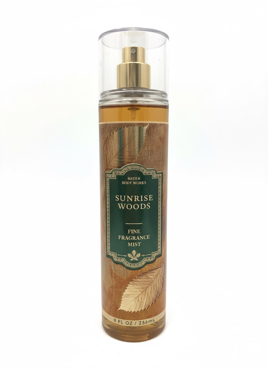 Bath & body works sunrise woods body mist