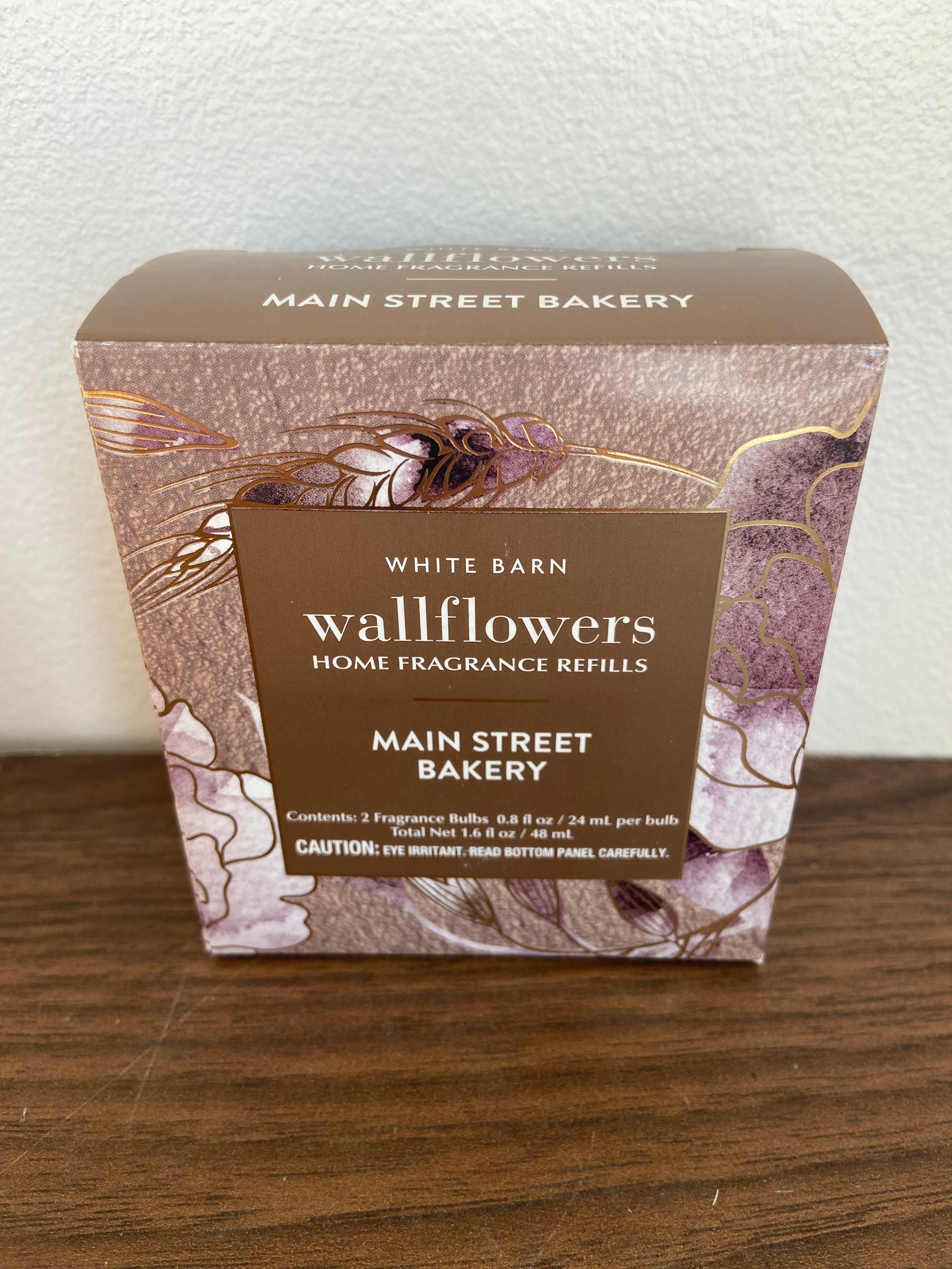 Bath & body works Main Street bakery wallflower refill duo pack
