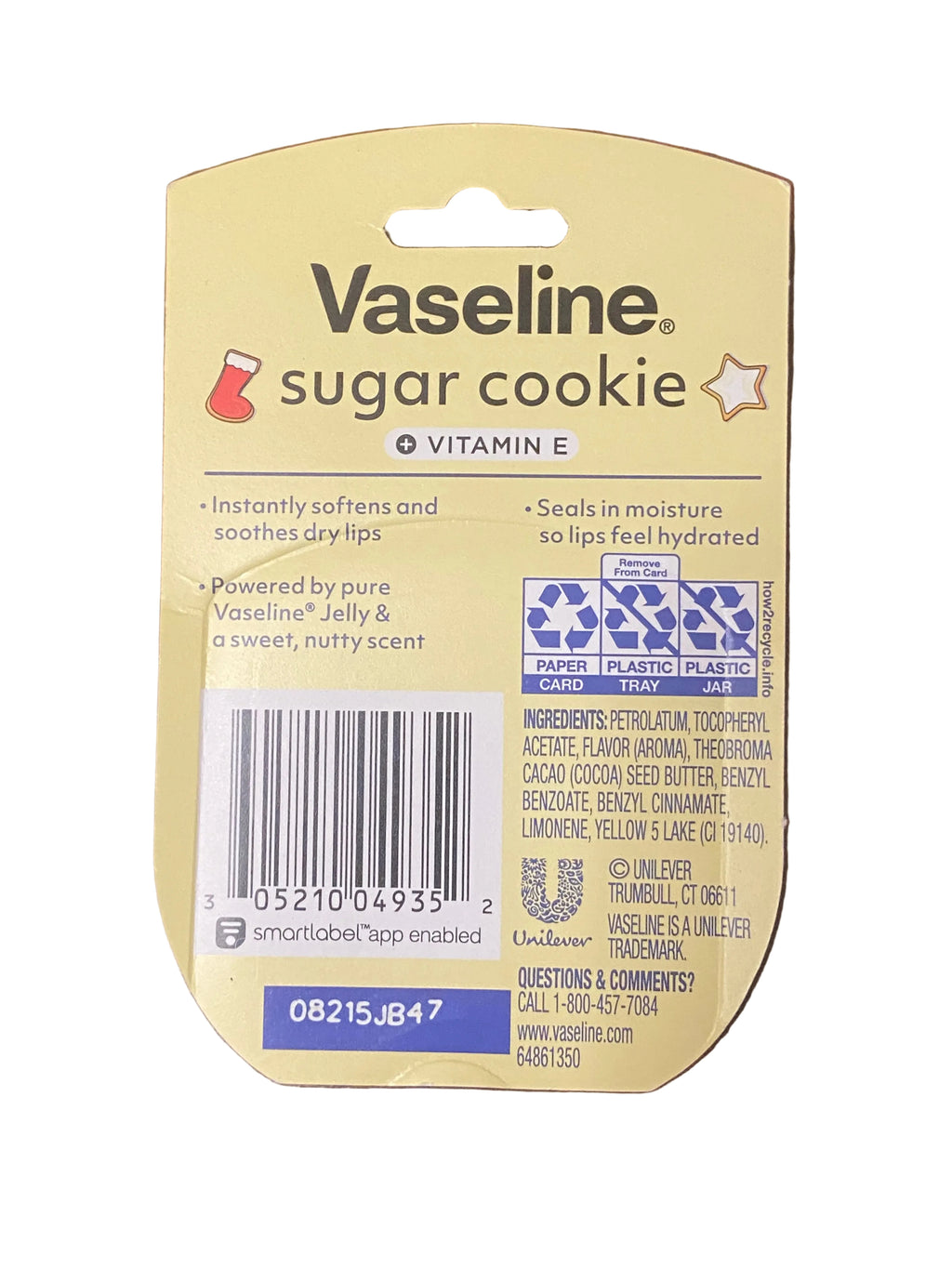 Vaseline Sugar Cookie lip therapy lip balm