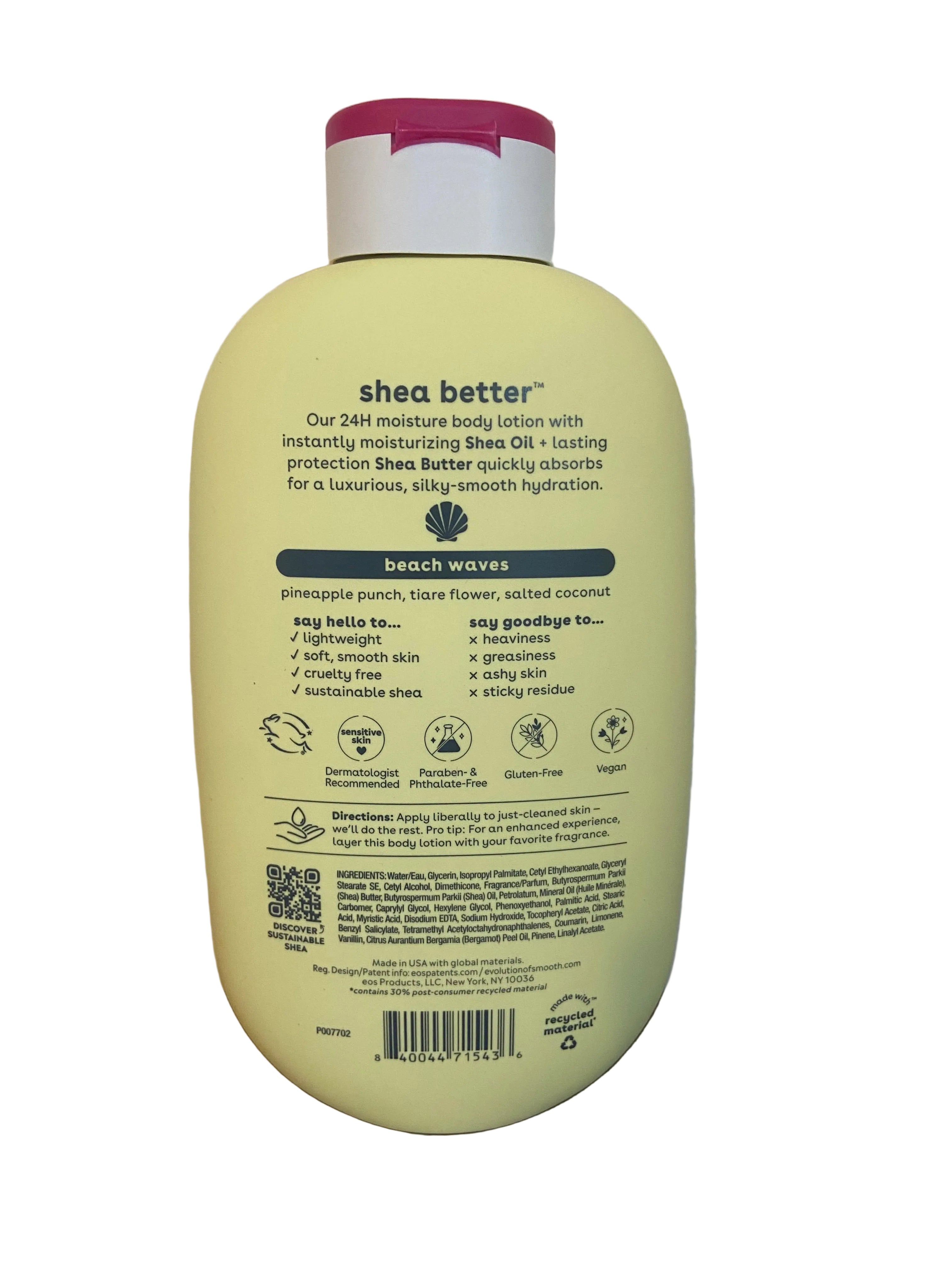 Eos beach waves body lotion