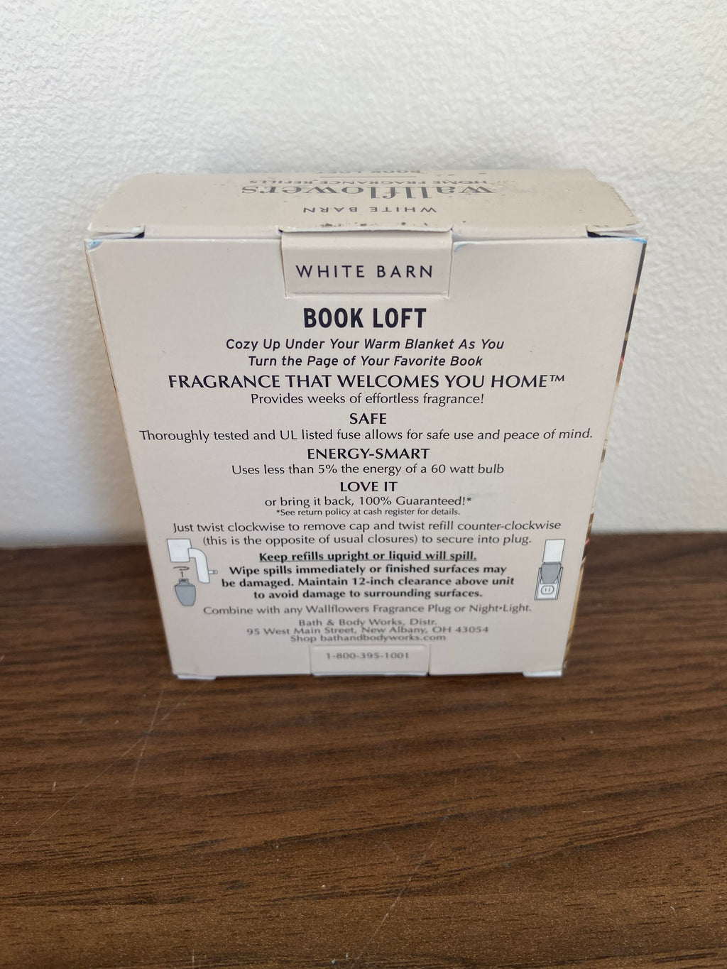 Bath & body works book loft wallflower refill duo pack