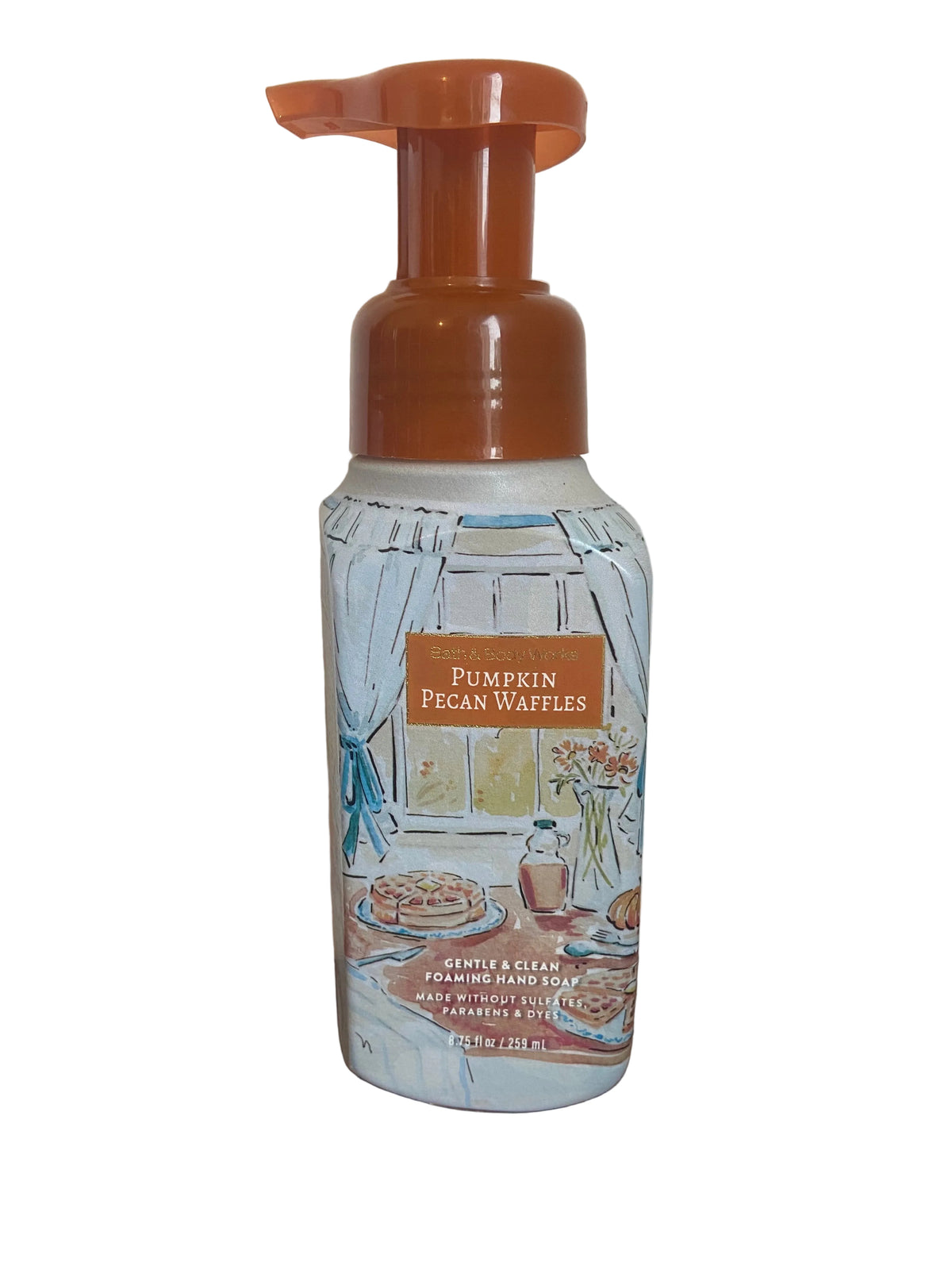 Bath & body works pumpkin pecan waffles foaming hand soap