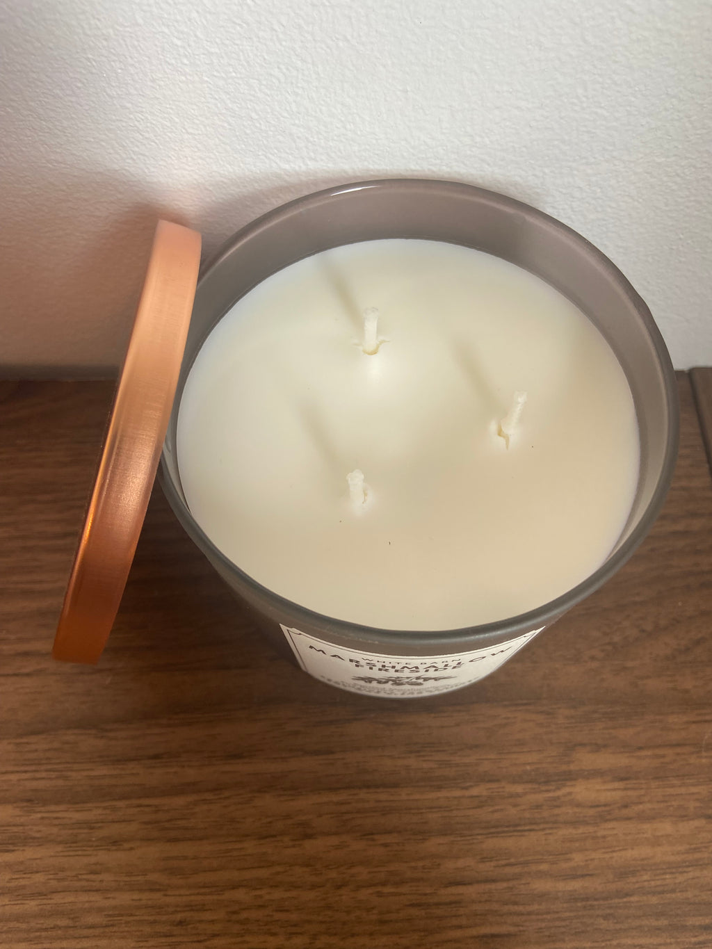 Bath & body works marshmallow fireside 3 wick candle