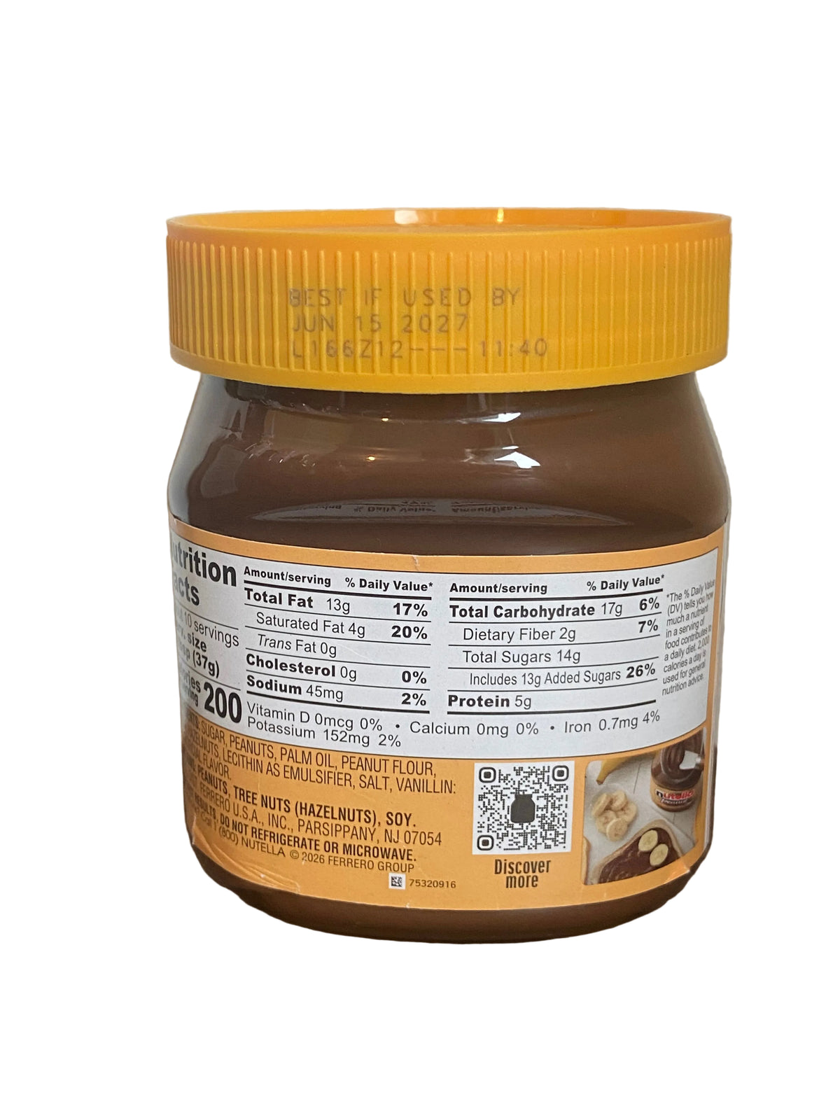 Nutella Peanut spread