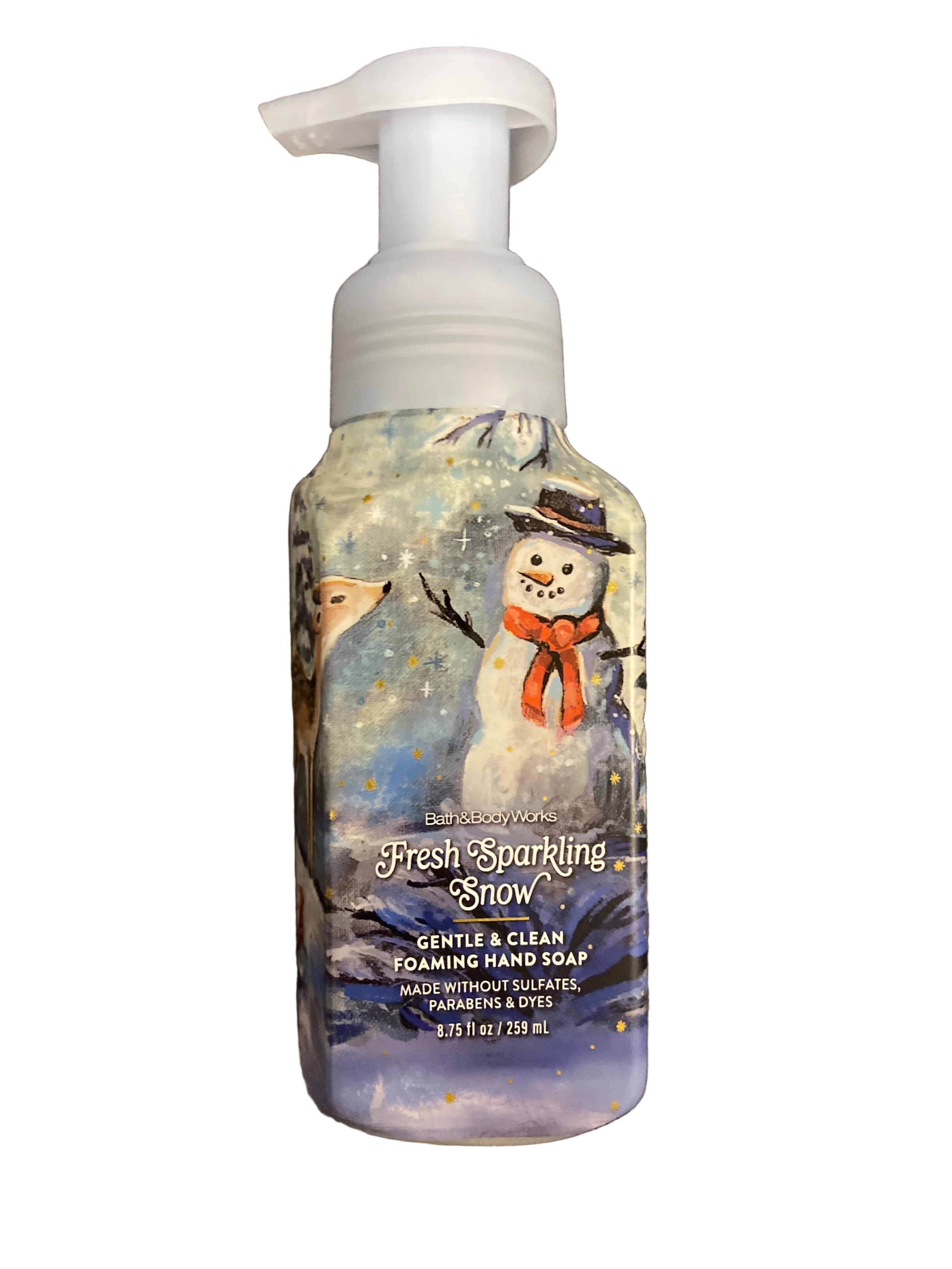Bath & body works fresh sparkling snow foaming hand soap