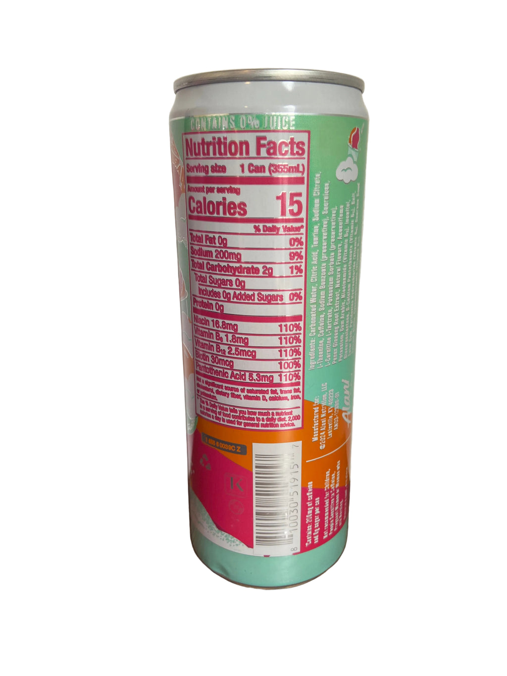 Alani Sherbet Swirl drink