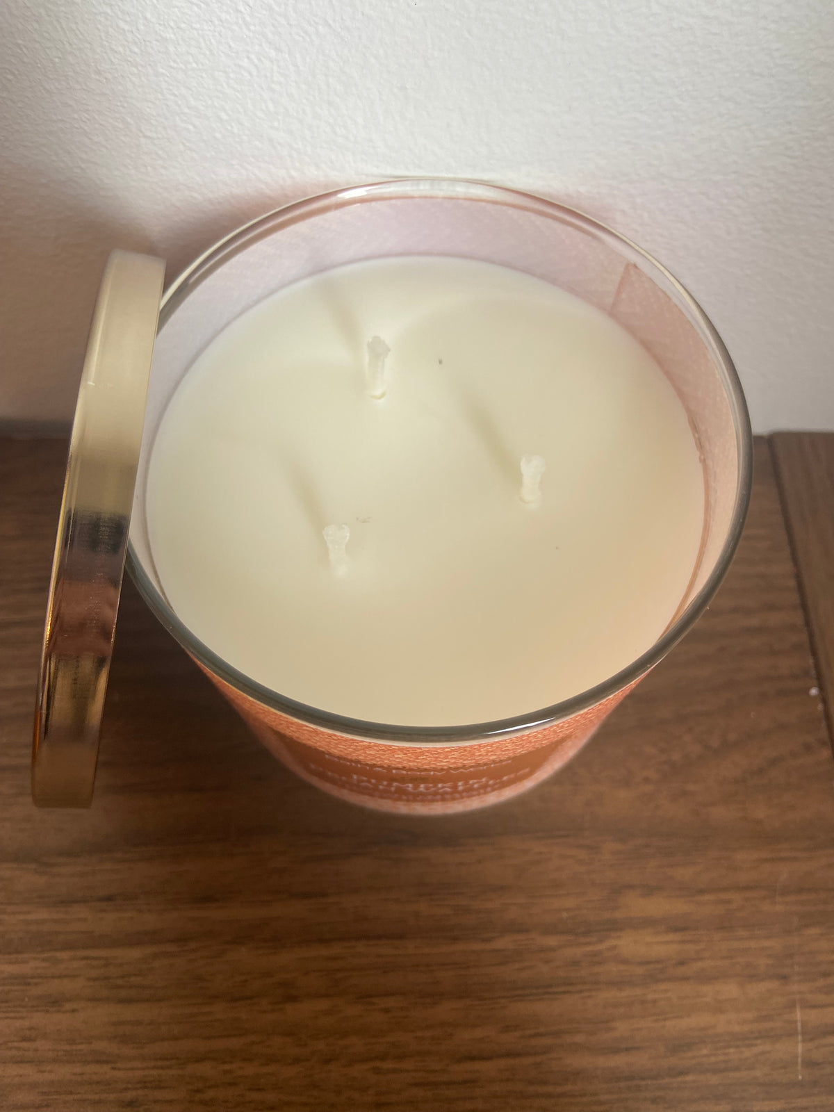 Bath & body works pumpkin pecan waffles 3 wick candle