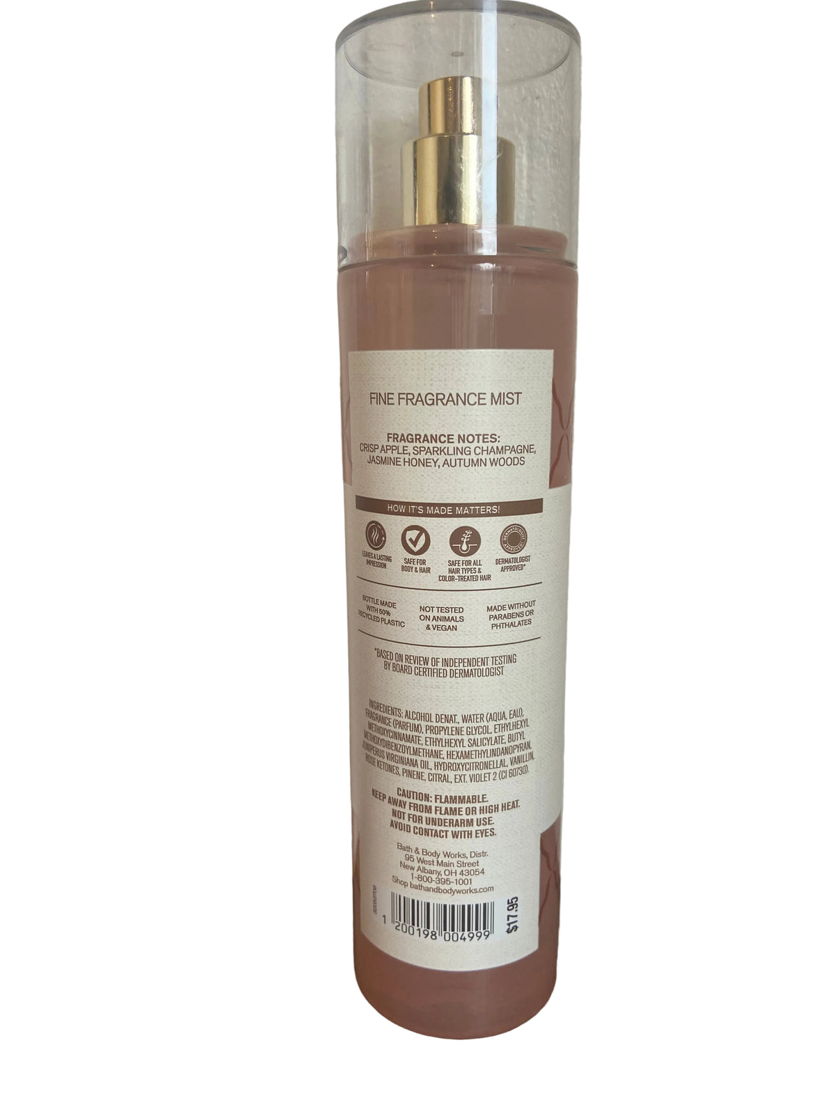 Bath & body works champagne apple and honey body mist