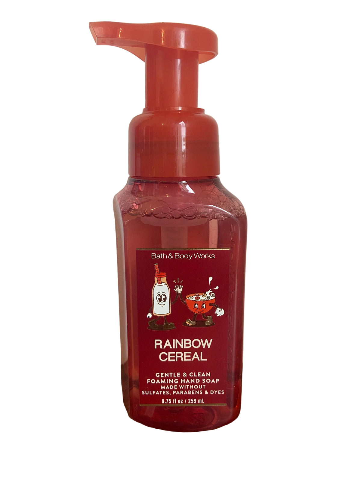 Bath & body works rainbow cereal foaming hand soap