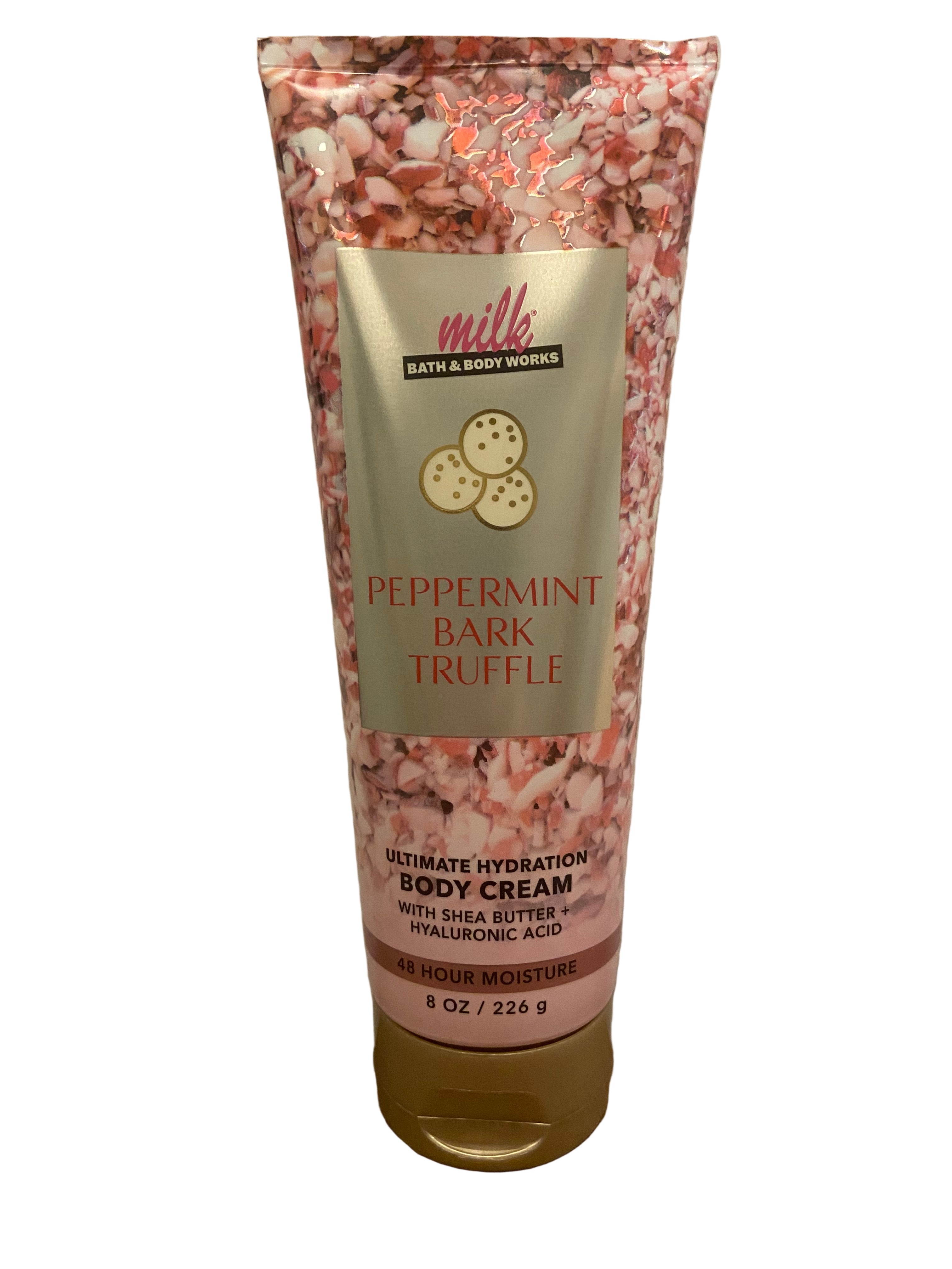 Bath & body works milk bar peppermint bark truffle body cream