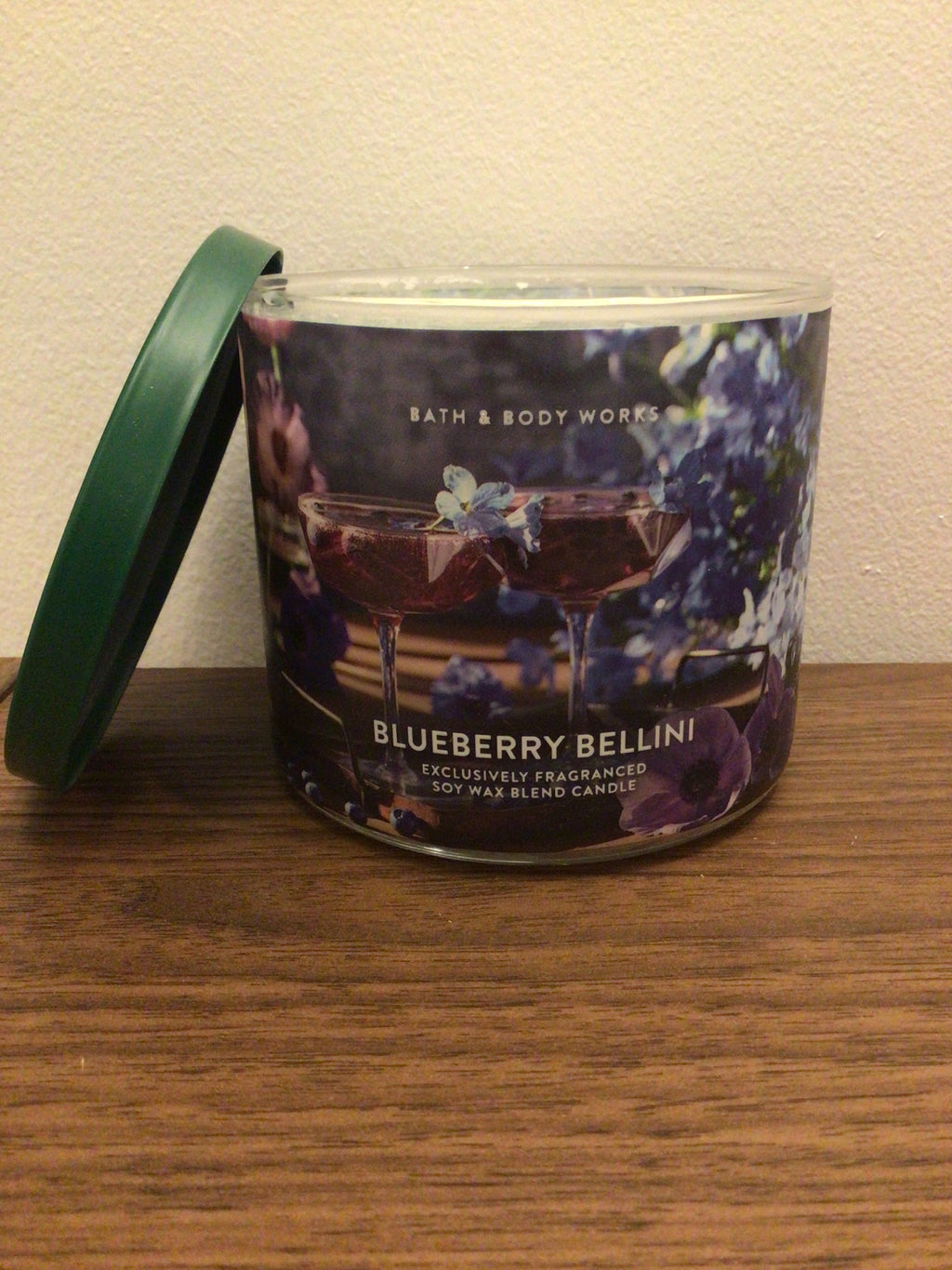 Bath & Body Works Blueberry Bellini 3 wick candle