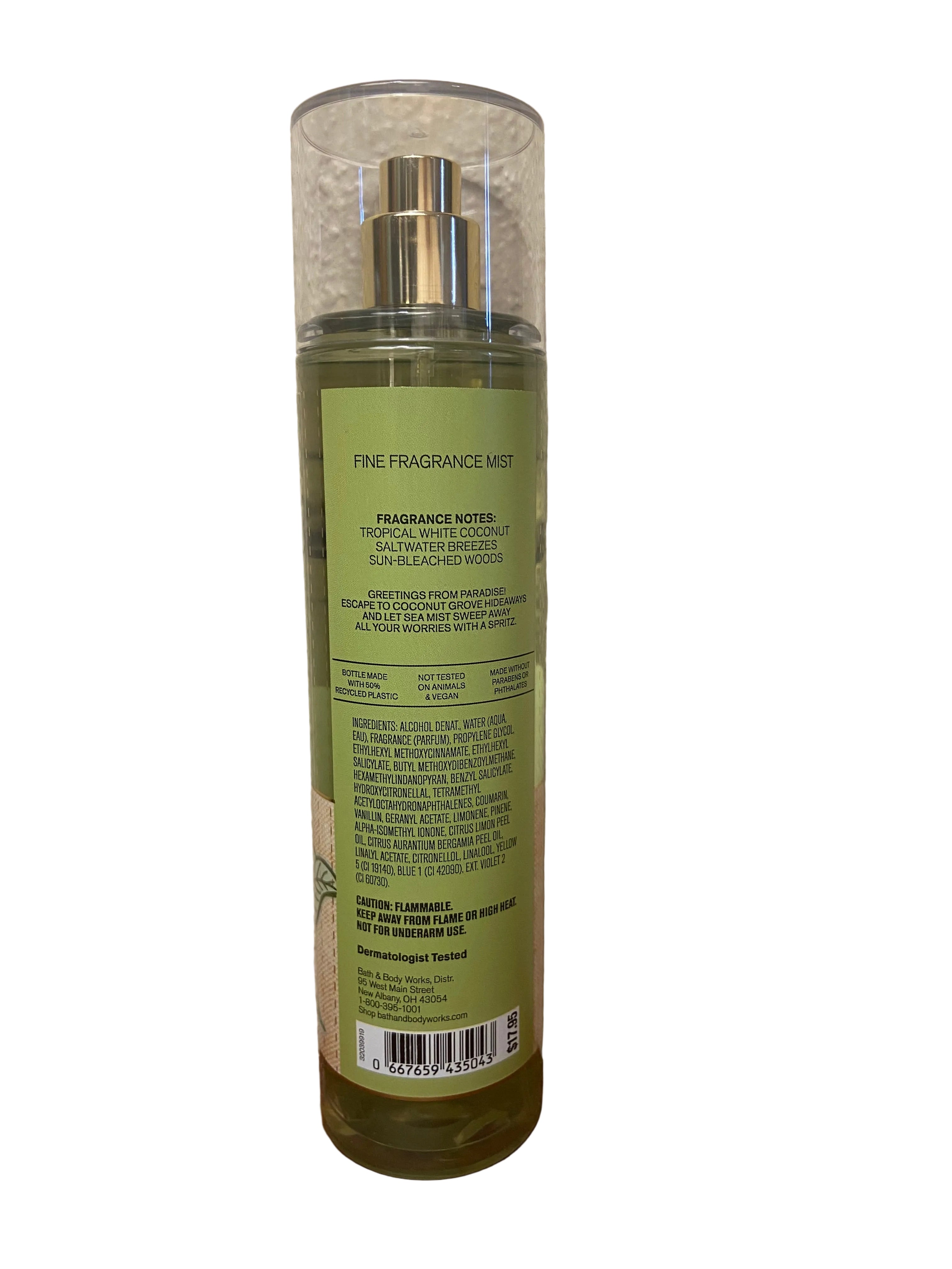 Bath & Body Works Waikiki beach coconut body mist