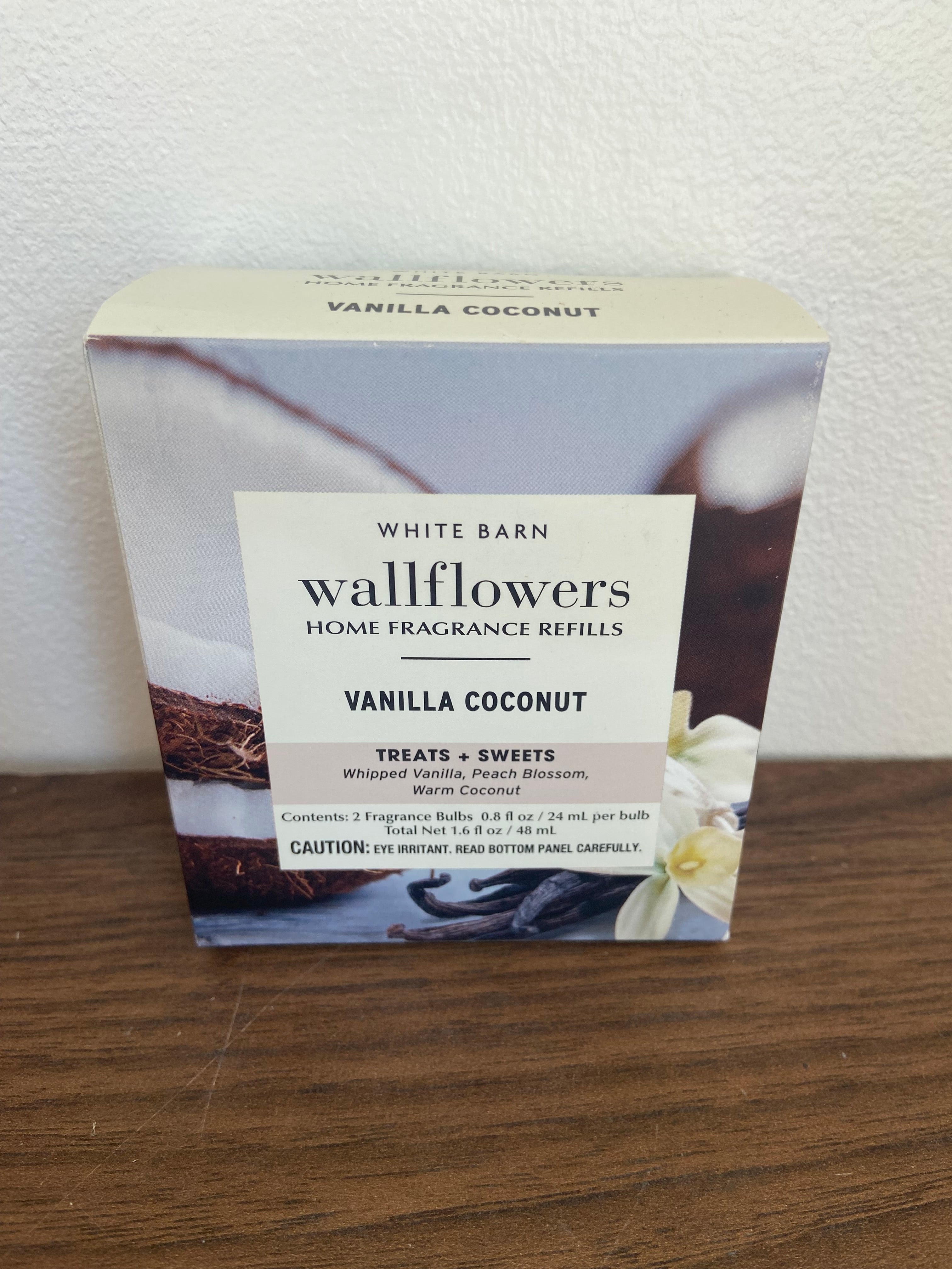 Bath & body works Vanilla coconut wallflower refill duo pack