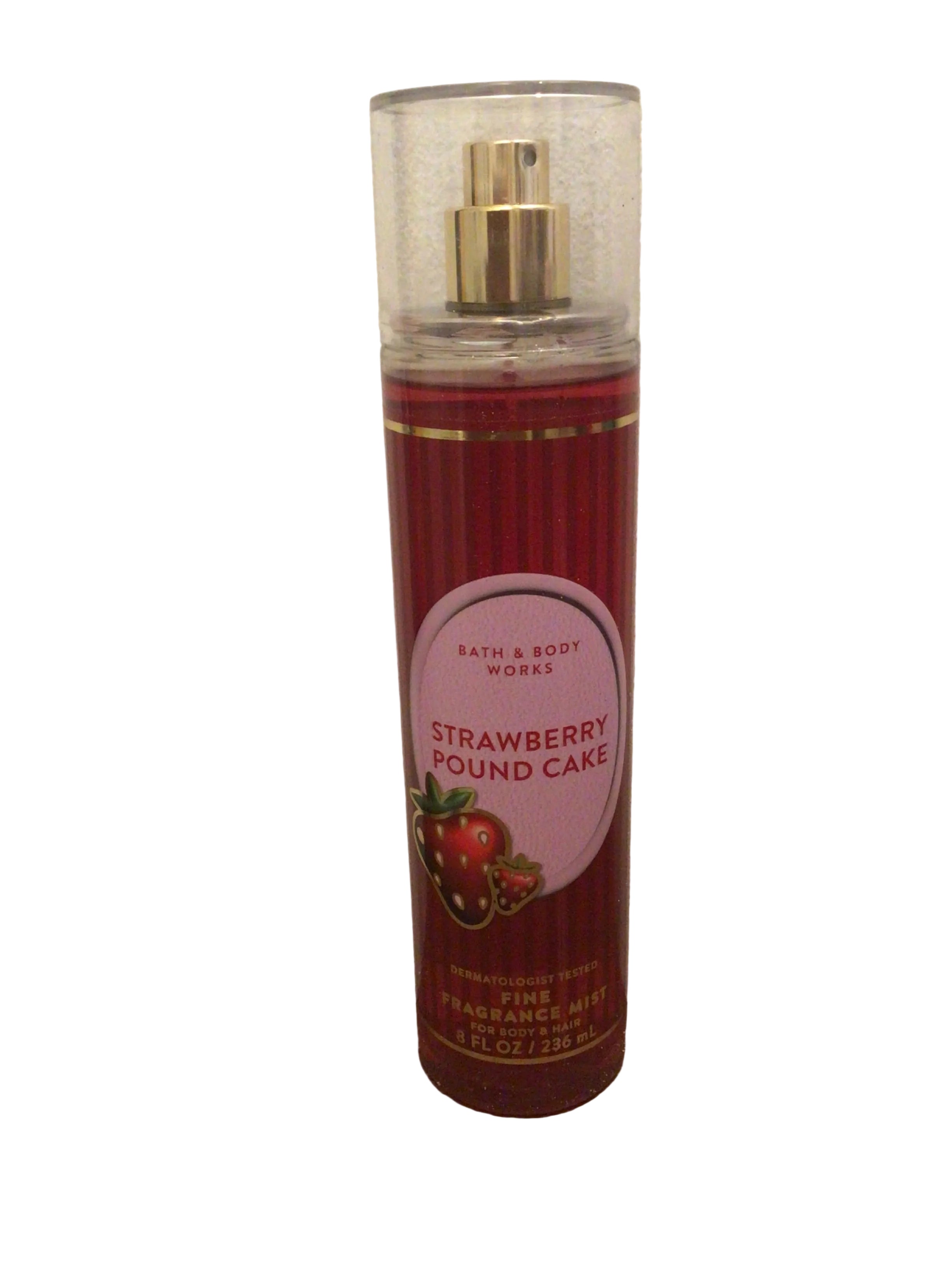 Bath & body works strawberry pound cake body mist