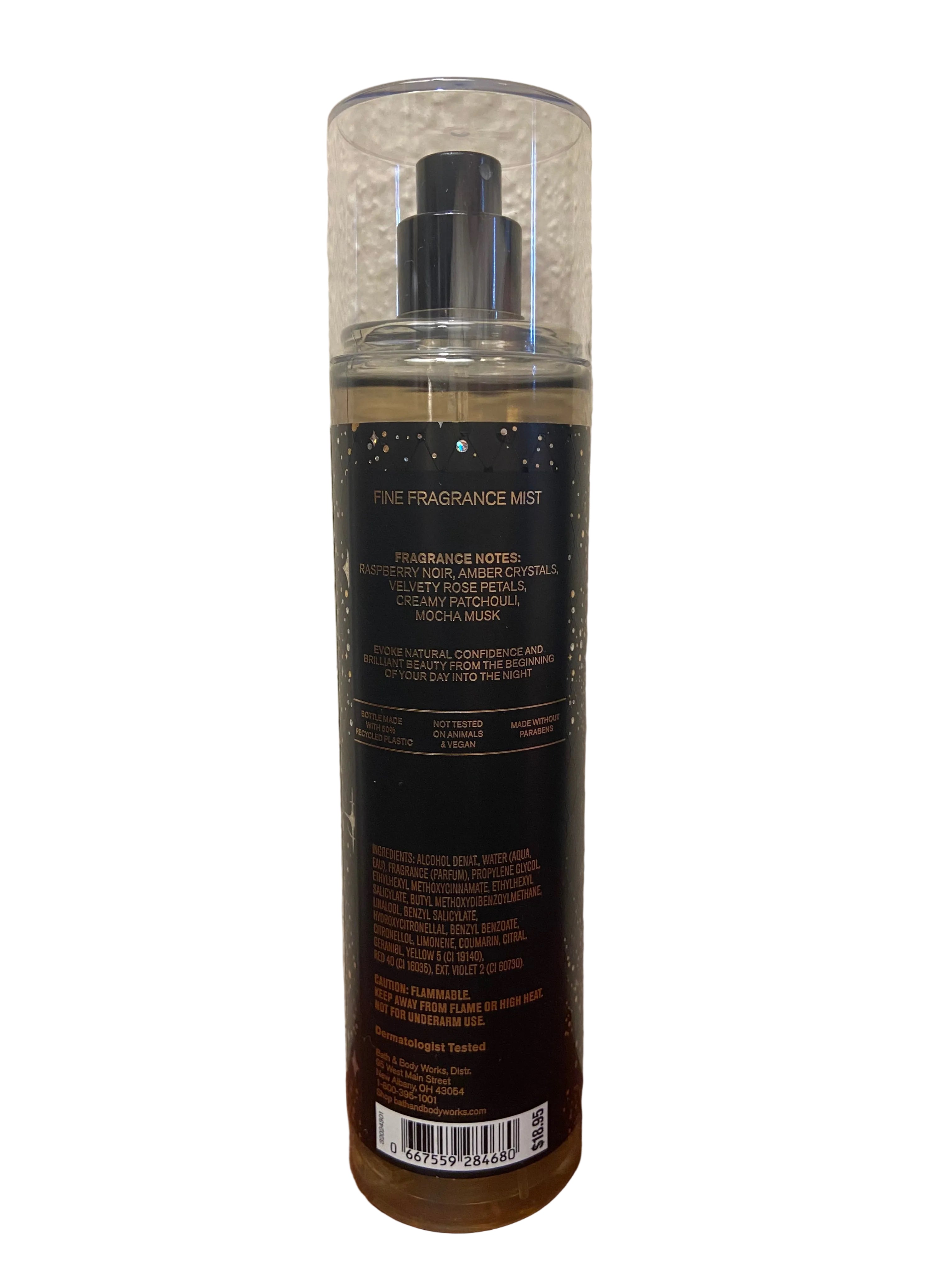 Bath & body works into the night body mist