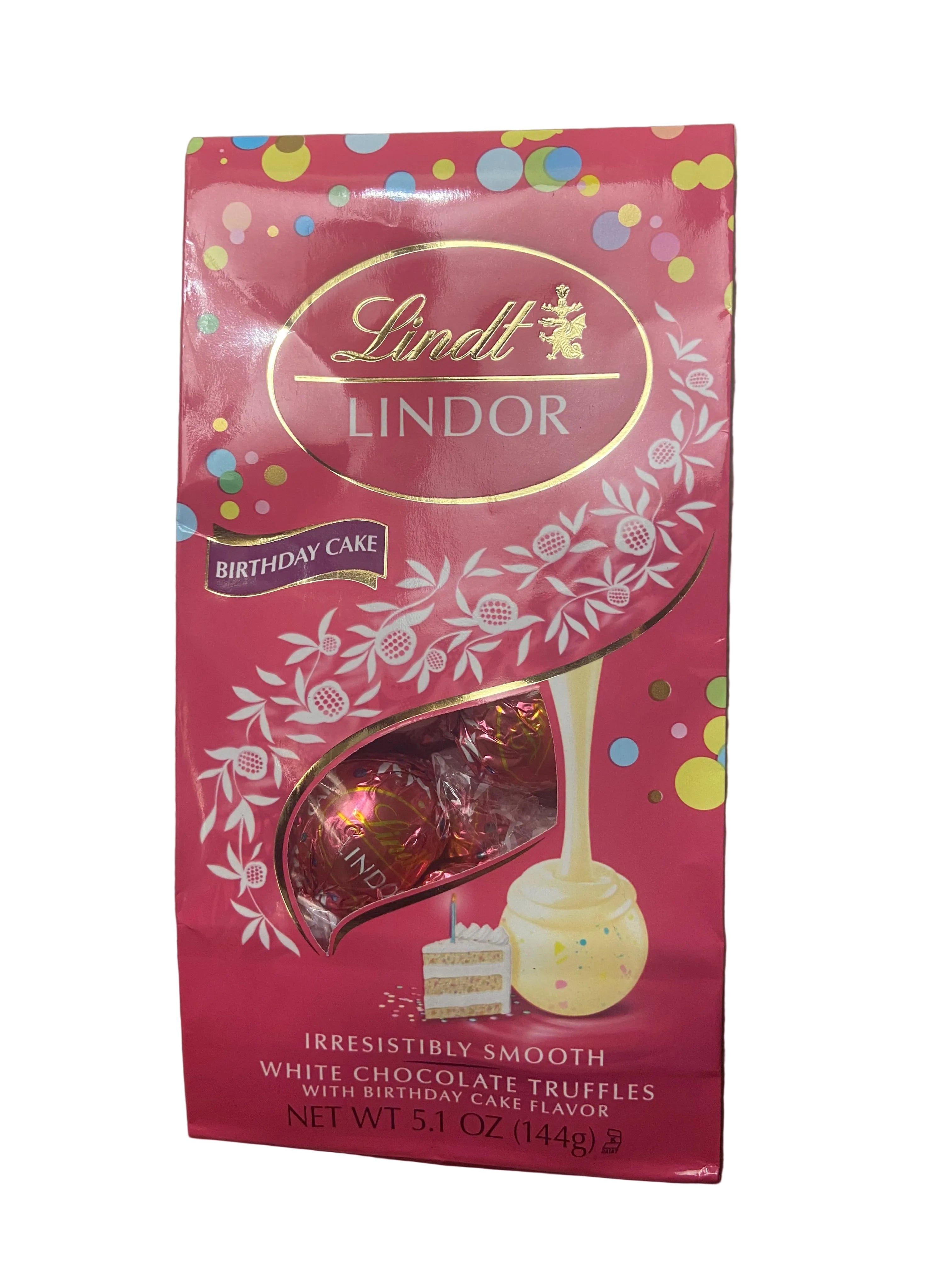 Lindt Lindor Birthday Cake Chocolates