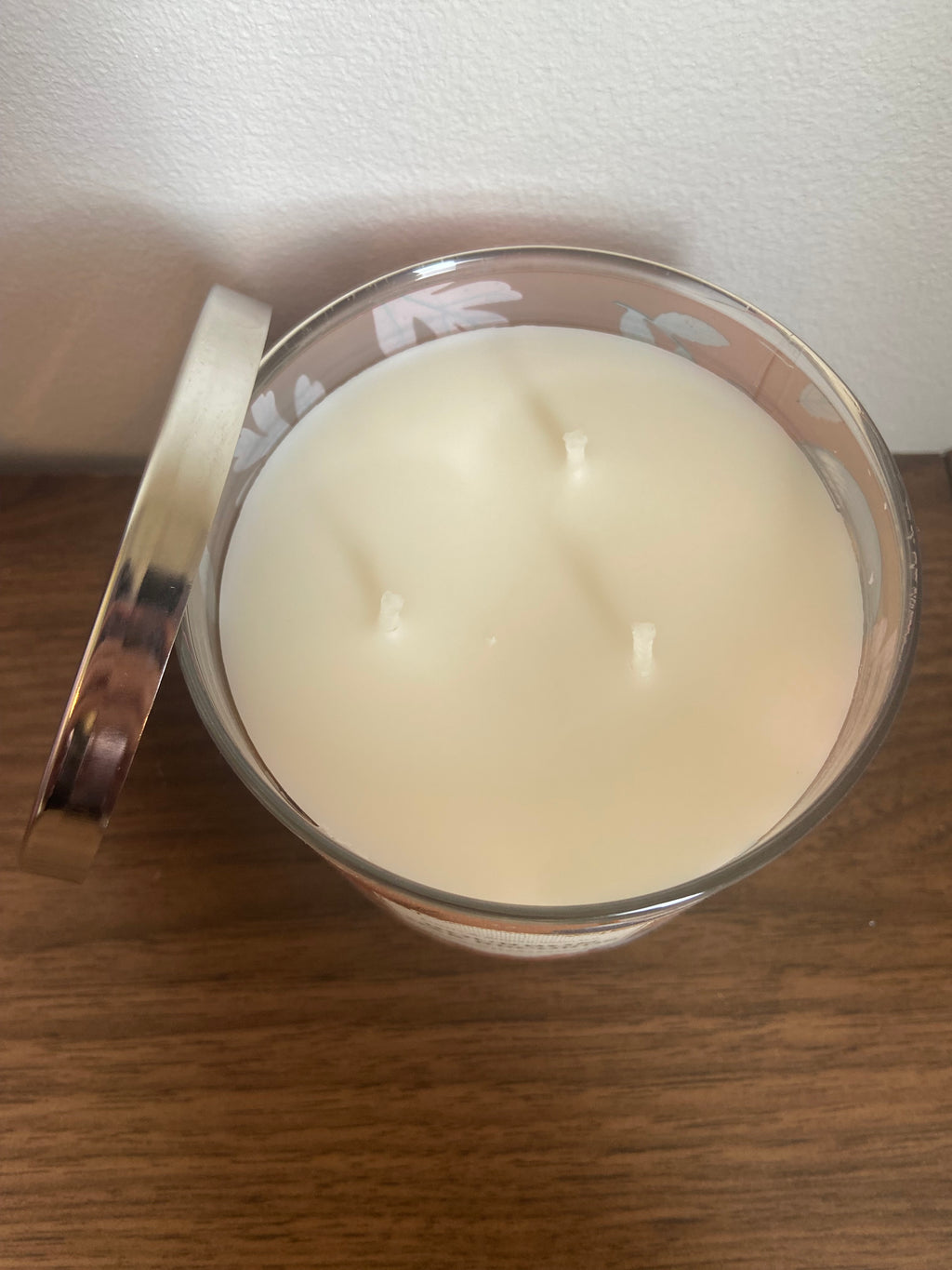 Bath & body works Bourbon oak records 3 wick candle