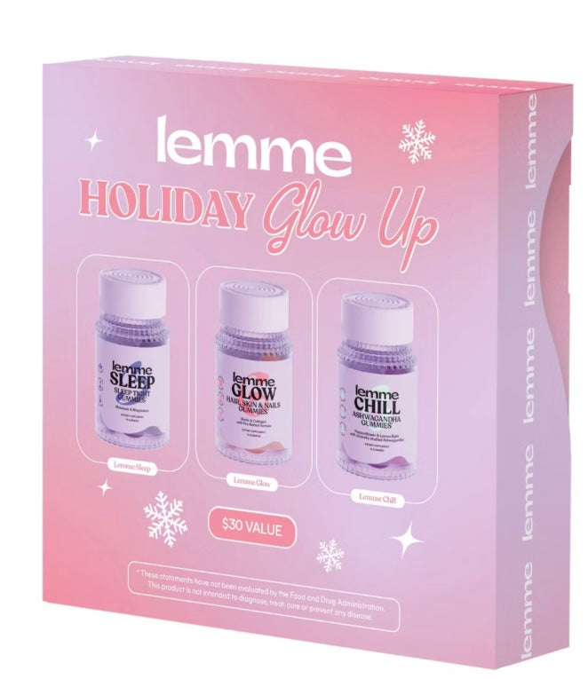 Lemme holiday glow up gift set