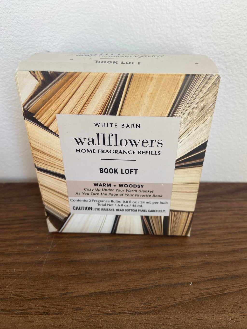 Bath & body works book loft wallflower refill duo pack