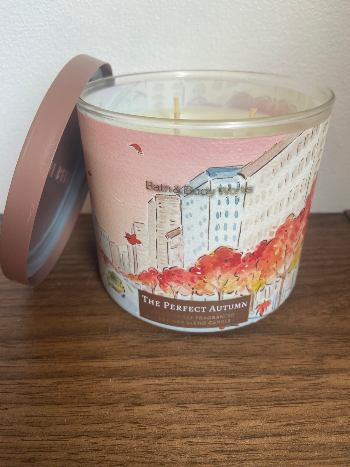 Bath & body works The perfect autumn 3 wick candle