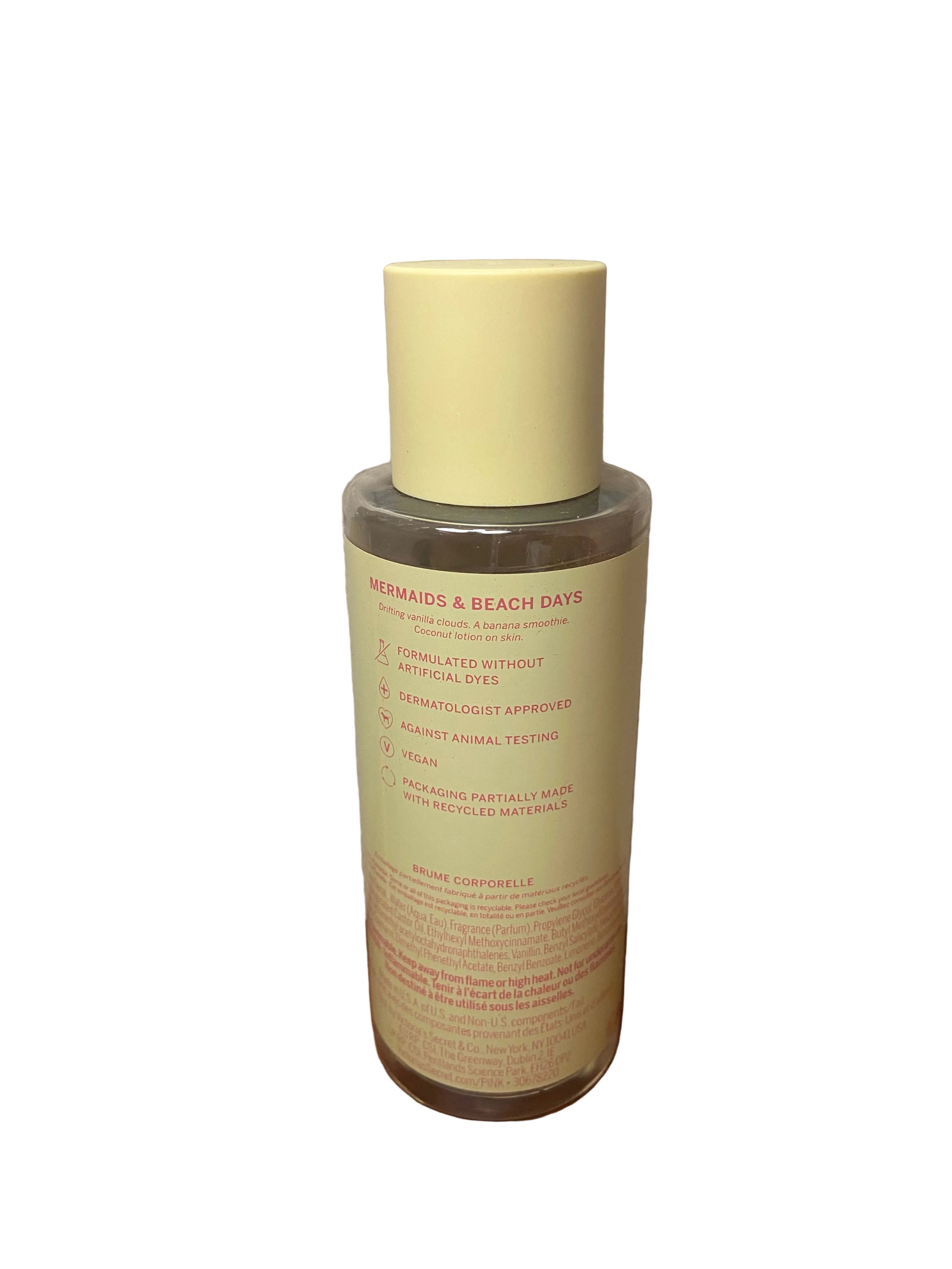 Victoria’s Secret PINK sun splashed vanilla and creamy body mist
