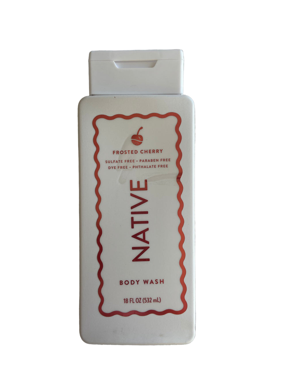 Native frosted cherry body wash