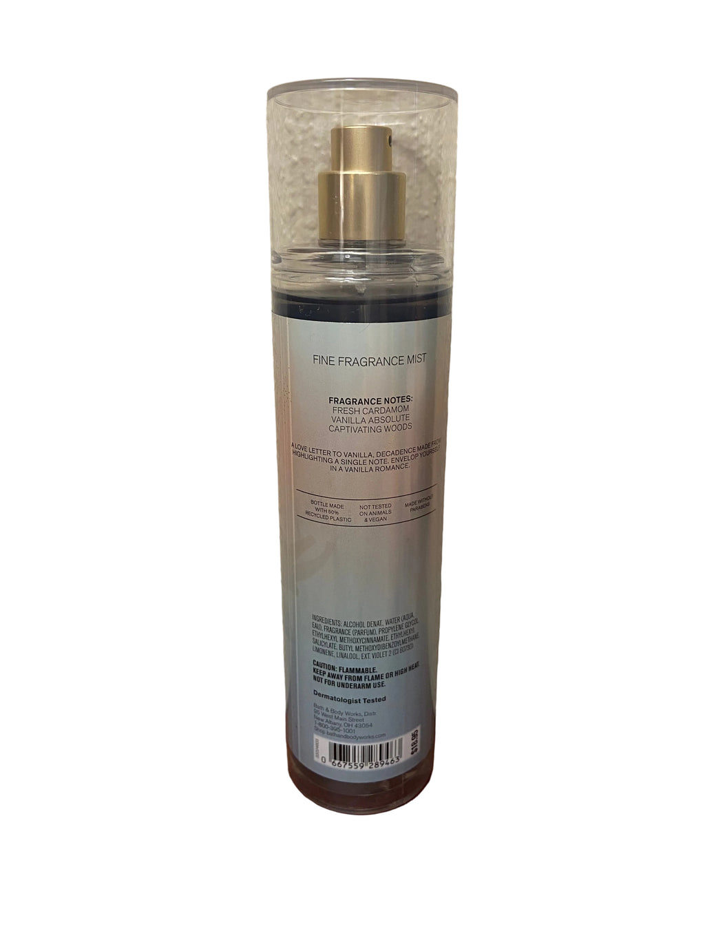Bath & body works Vanilla Romance body mist