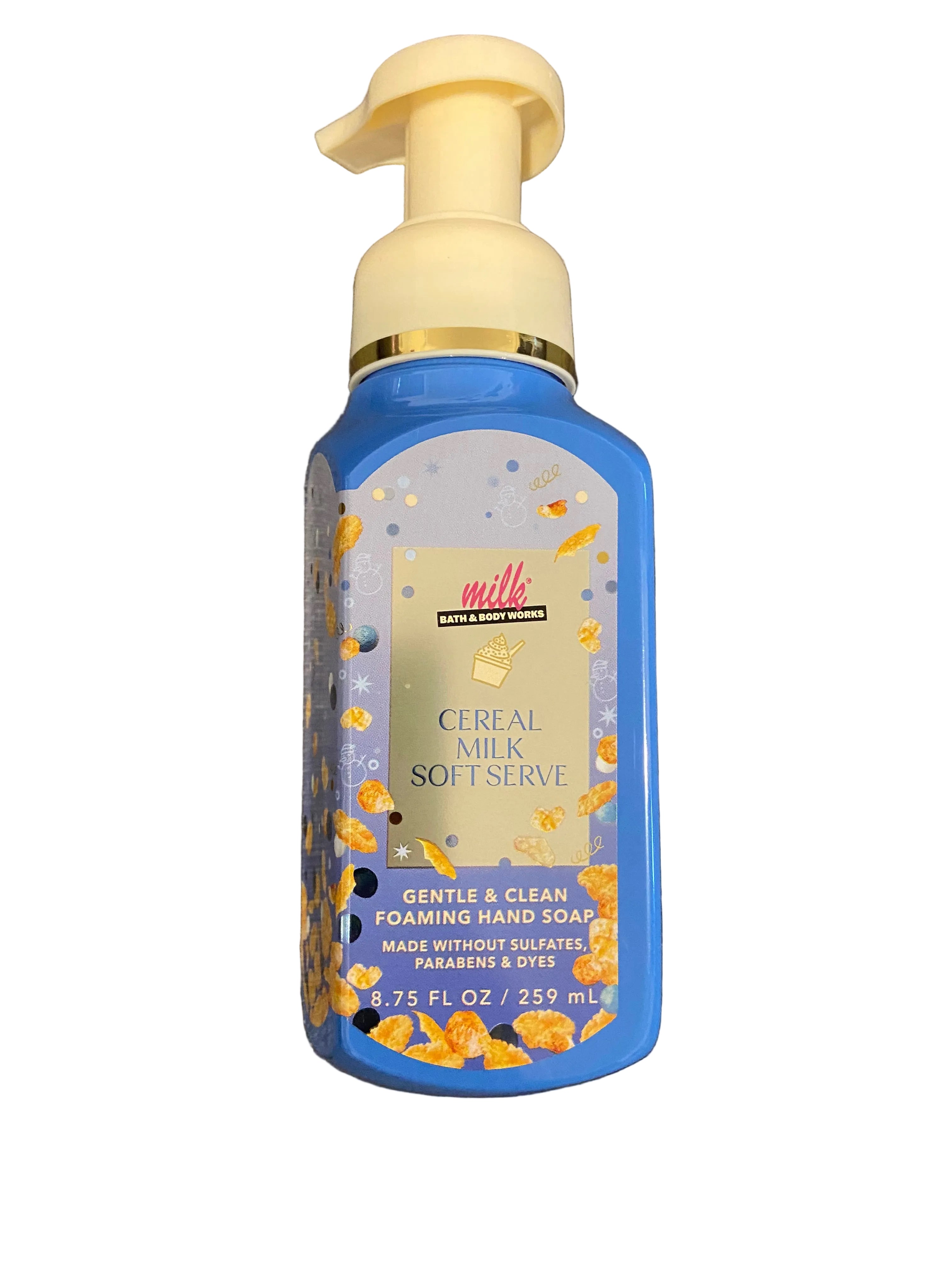 Bath & body works milk bar cereal milk soft serve foaming hand soap