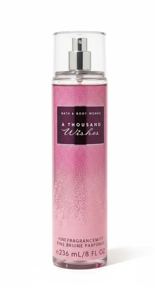 Bath & body works a thousand wishes body mist