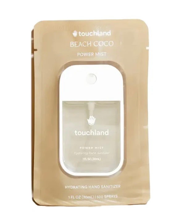 Touchland Beach coco hand sanitizer