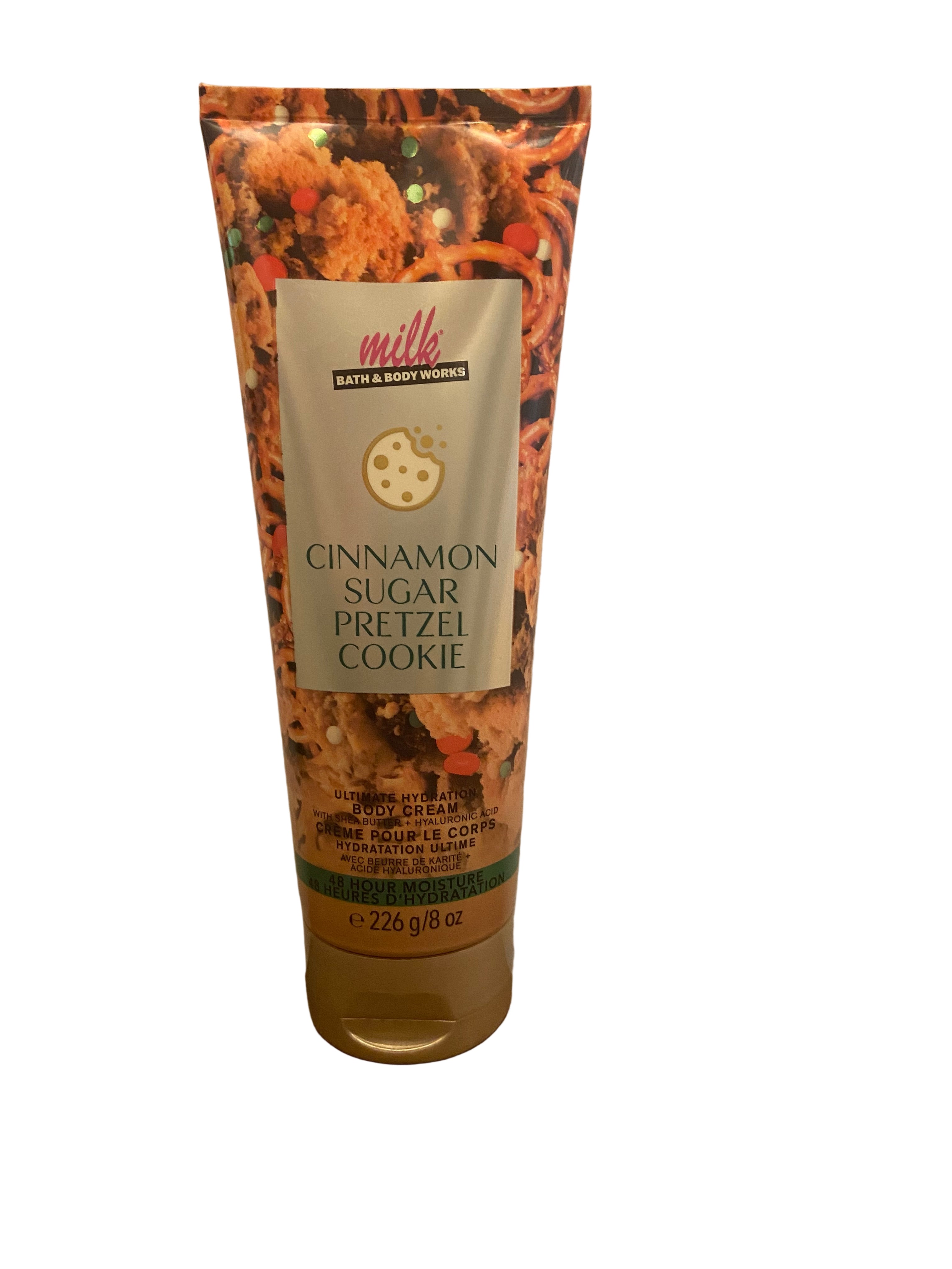 Bath & body works milk bar cinnamon sugar pretzel cookie body cream