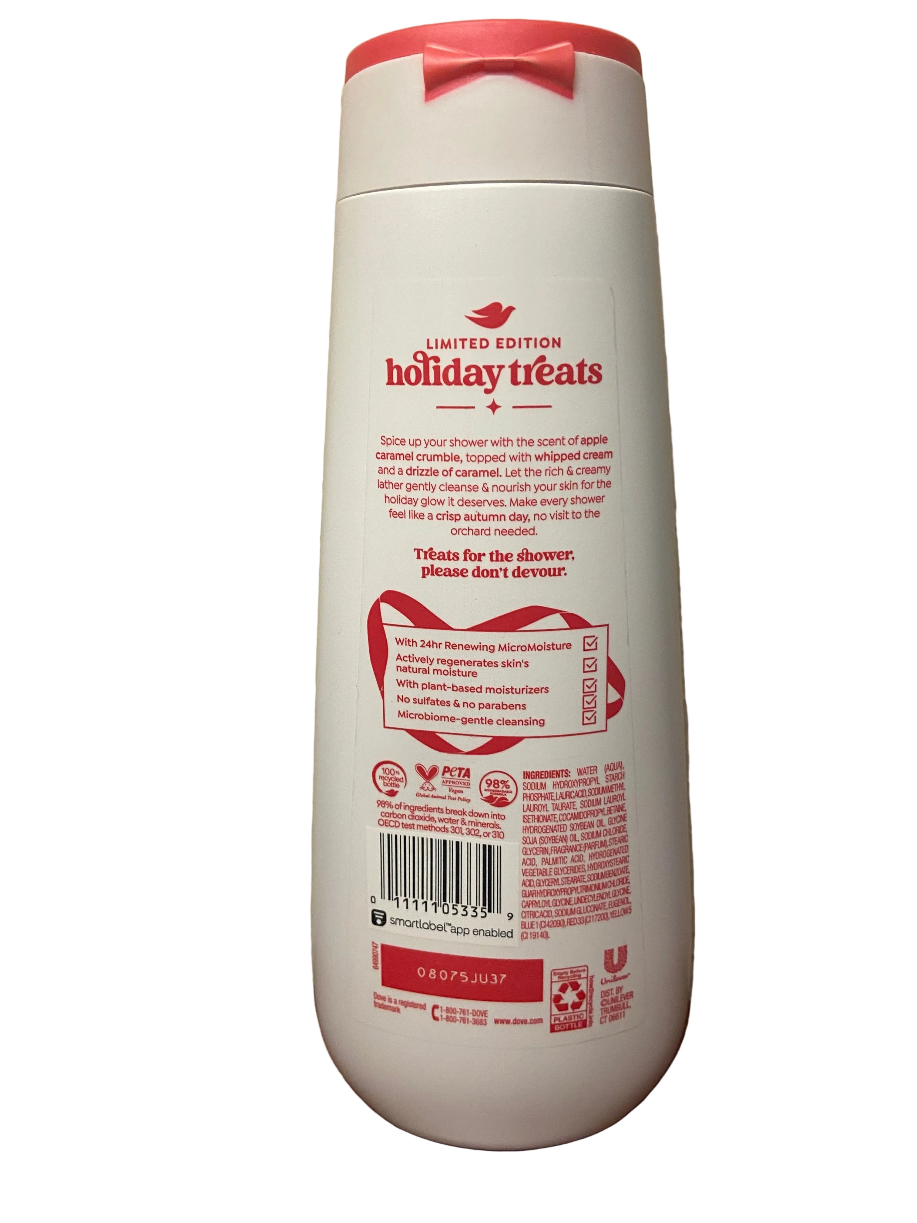 Dove Apple caramel crumble body wash