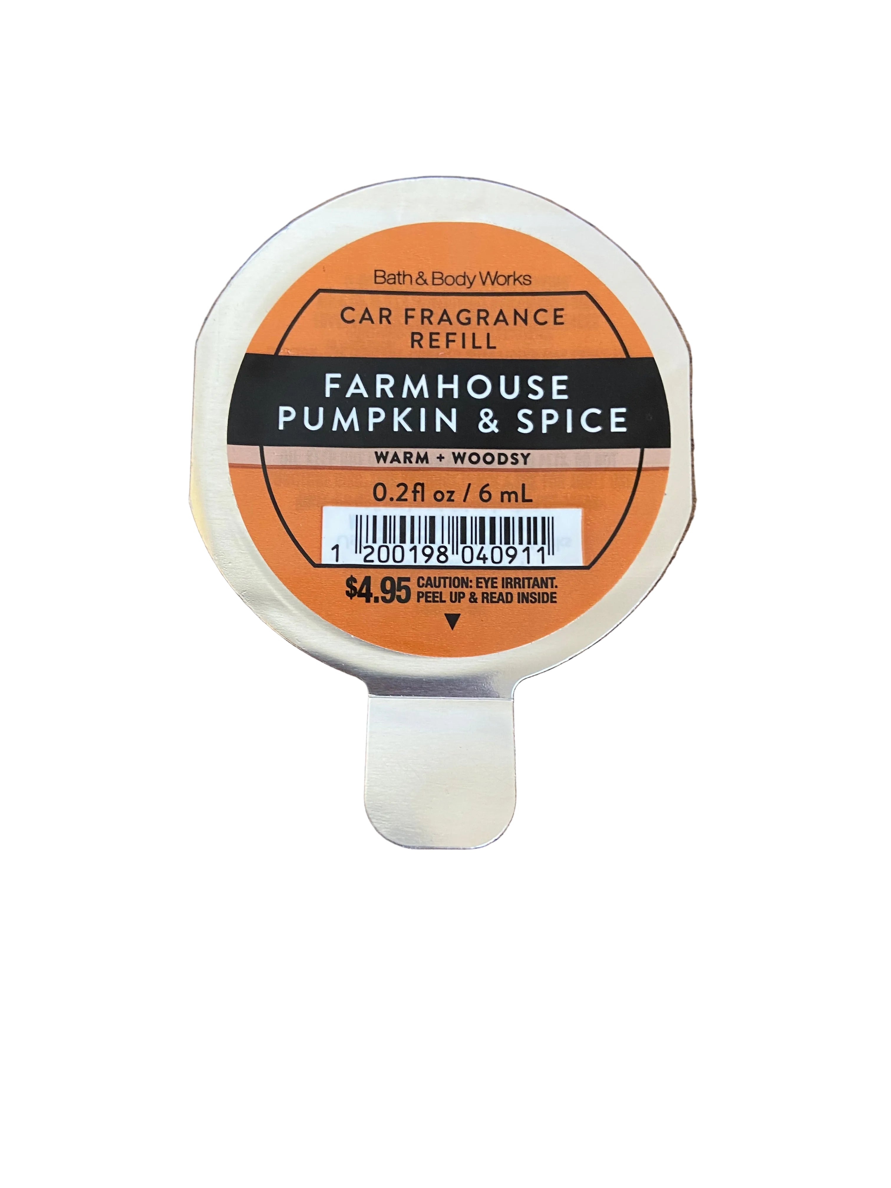 Bath & body works farmhouse pumpkin and spice car fragrance refill