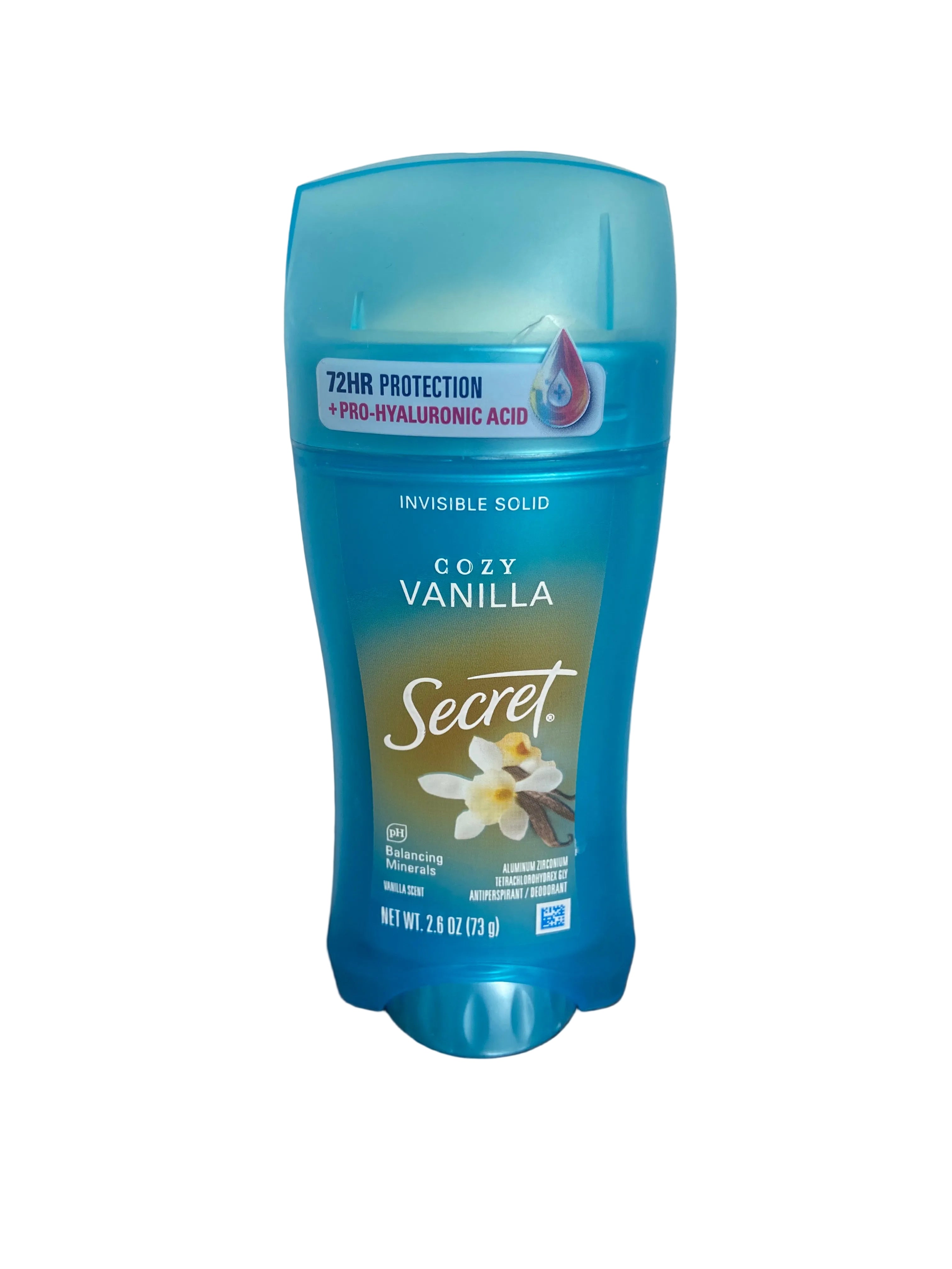 Secret Invisible Solid Cozy Vanilla roll on deodorant