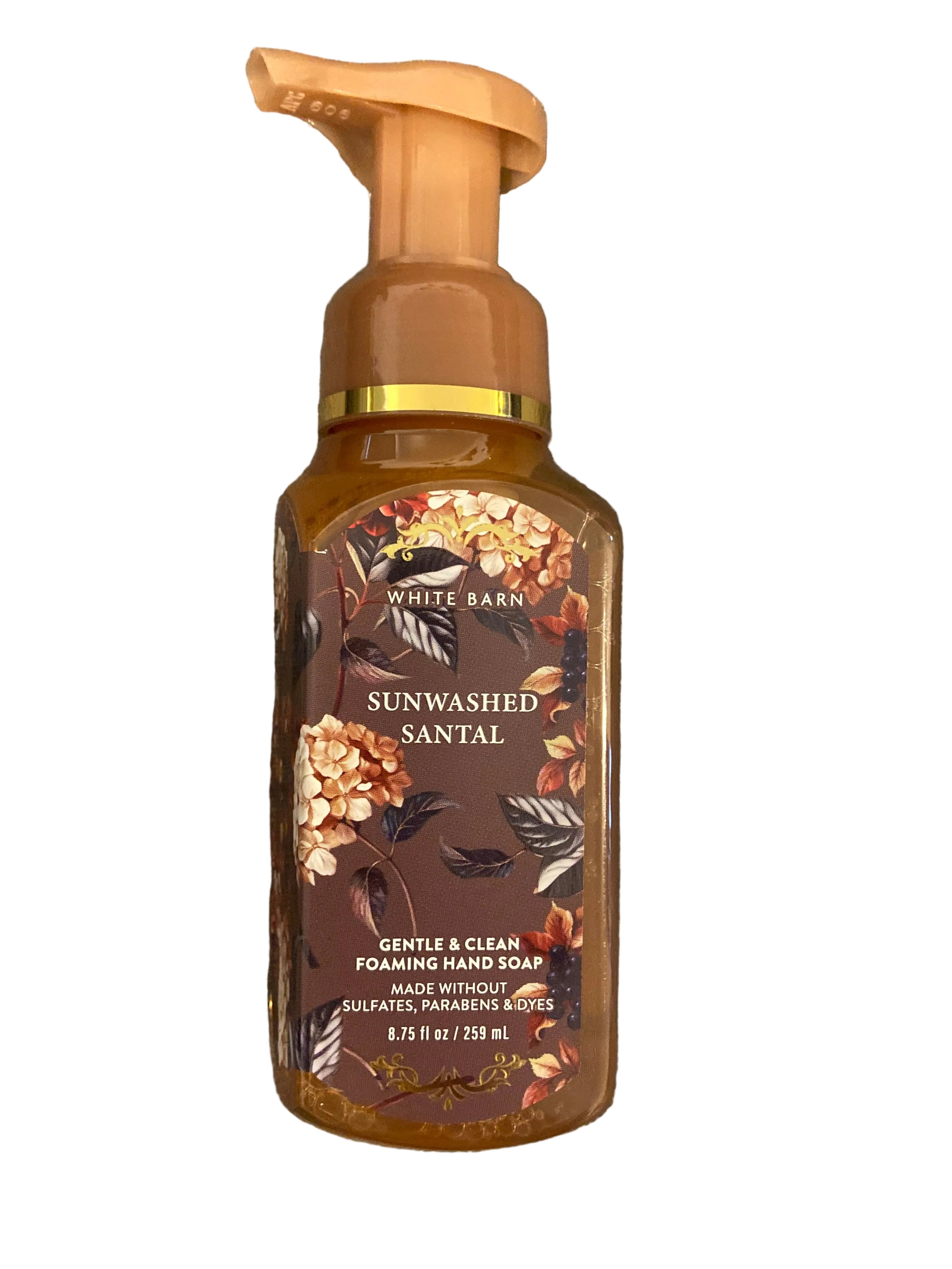 Bath & body works sunwashed santal foaming hand soap