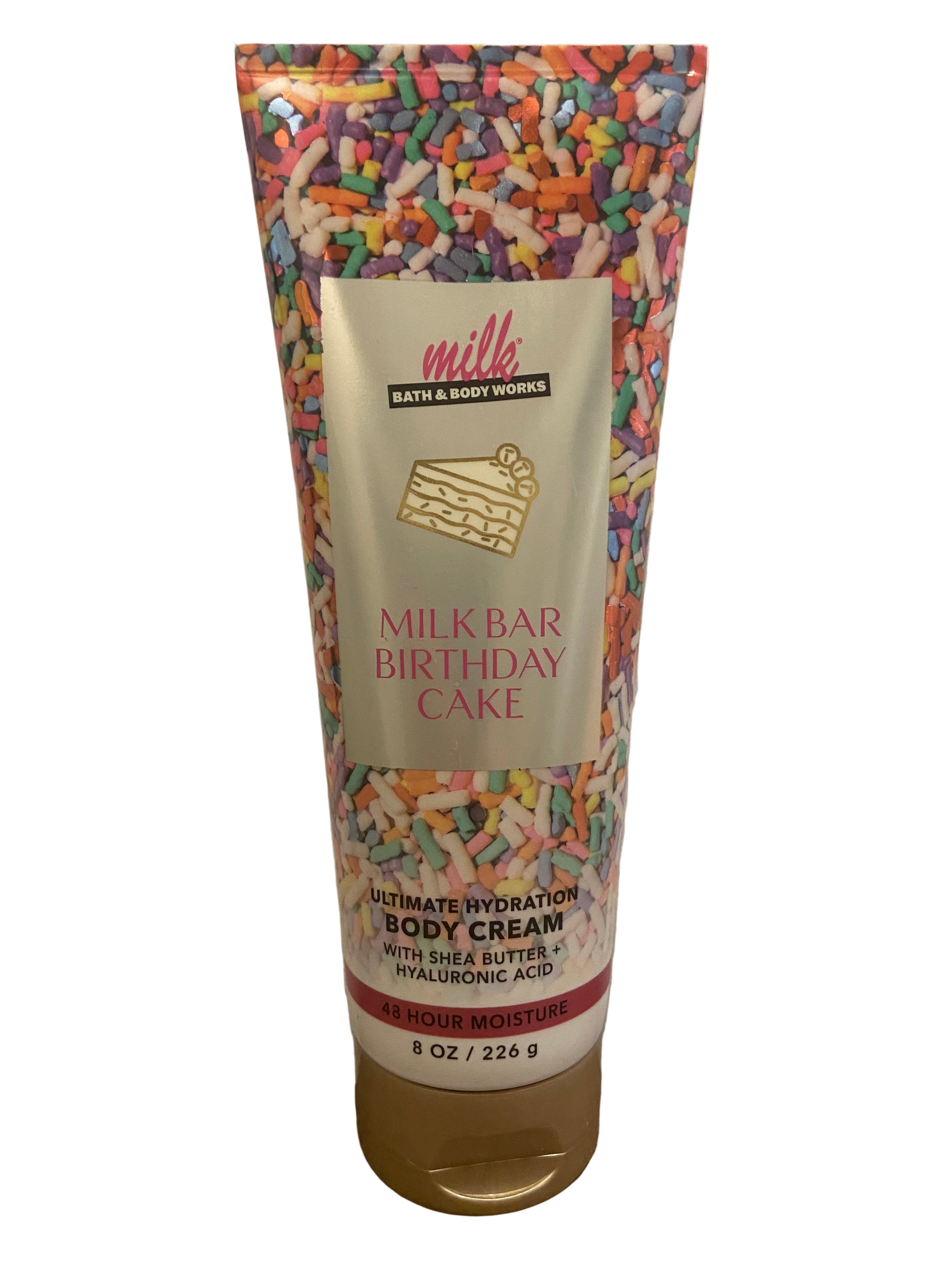 Bath & body works milk bar birthday cake body cream