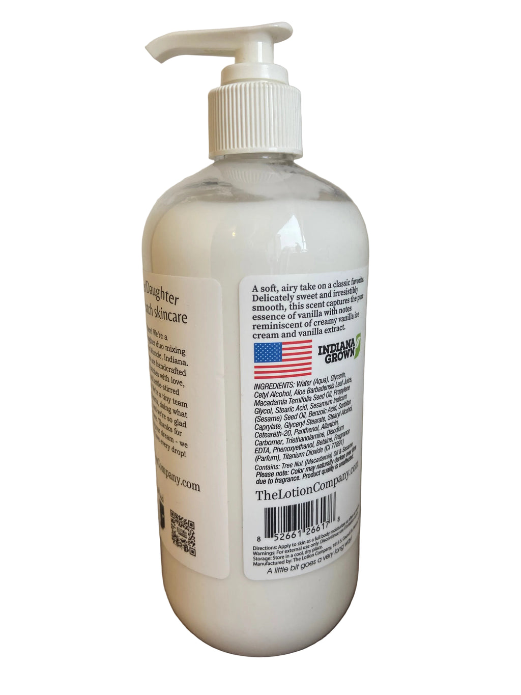 The Lotion Company Vanilla Bean body lotion