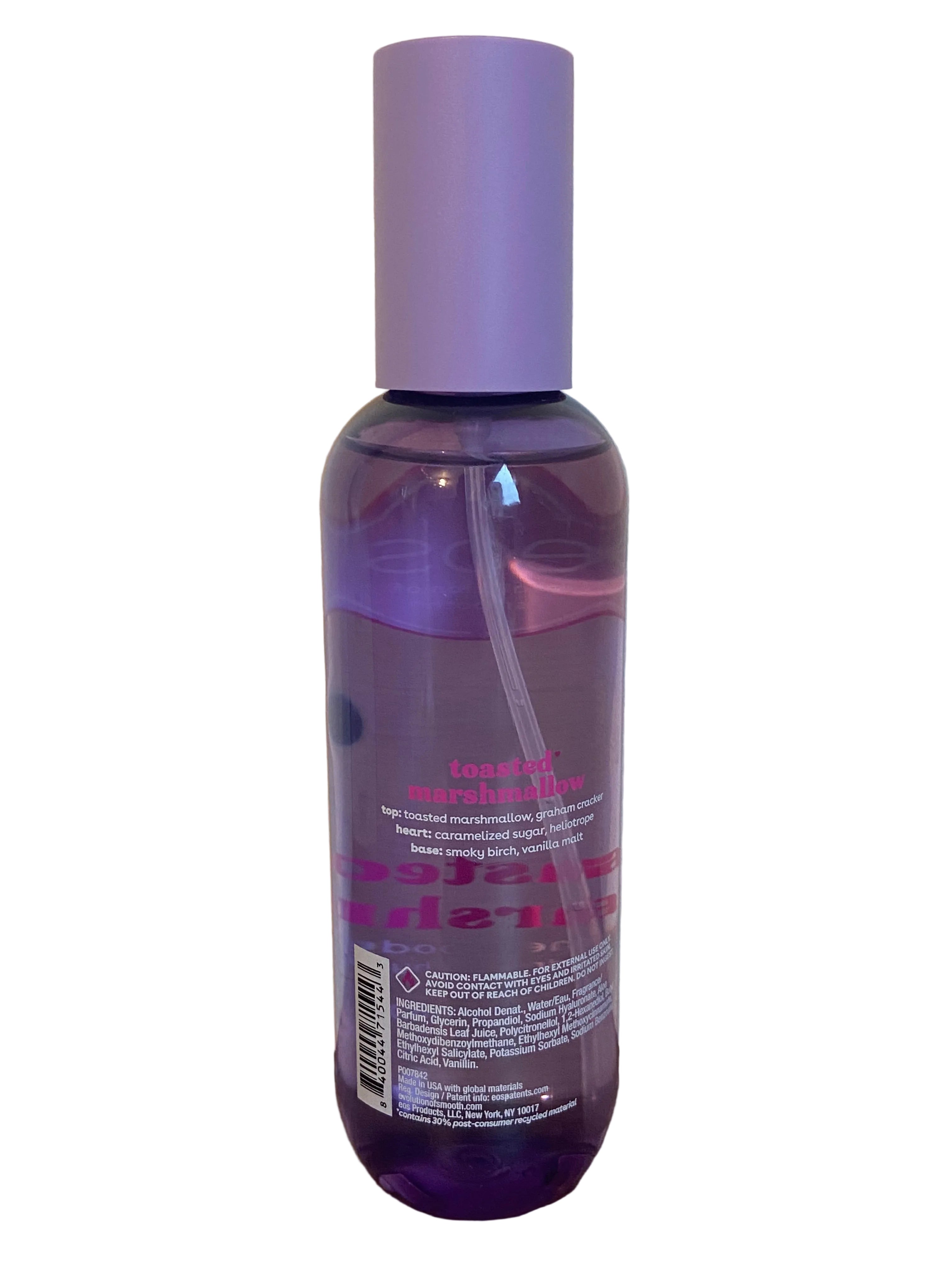 Eos toasted marshmallow body mist